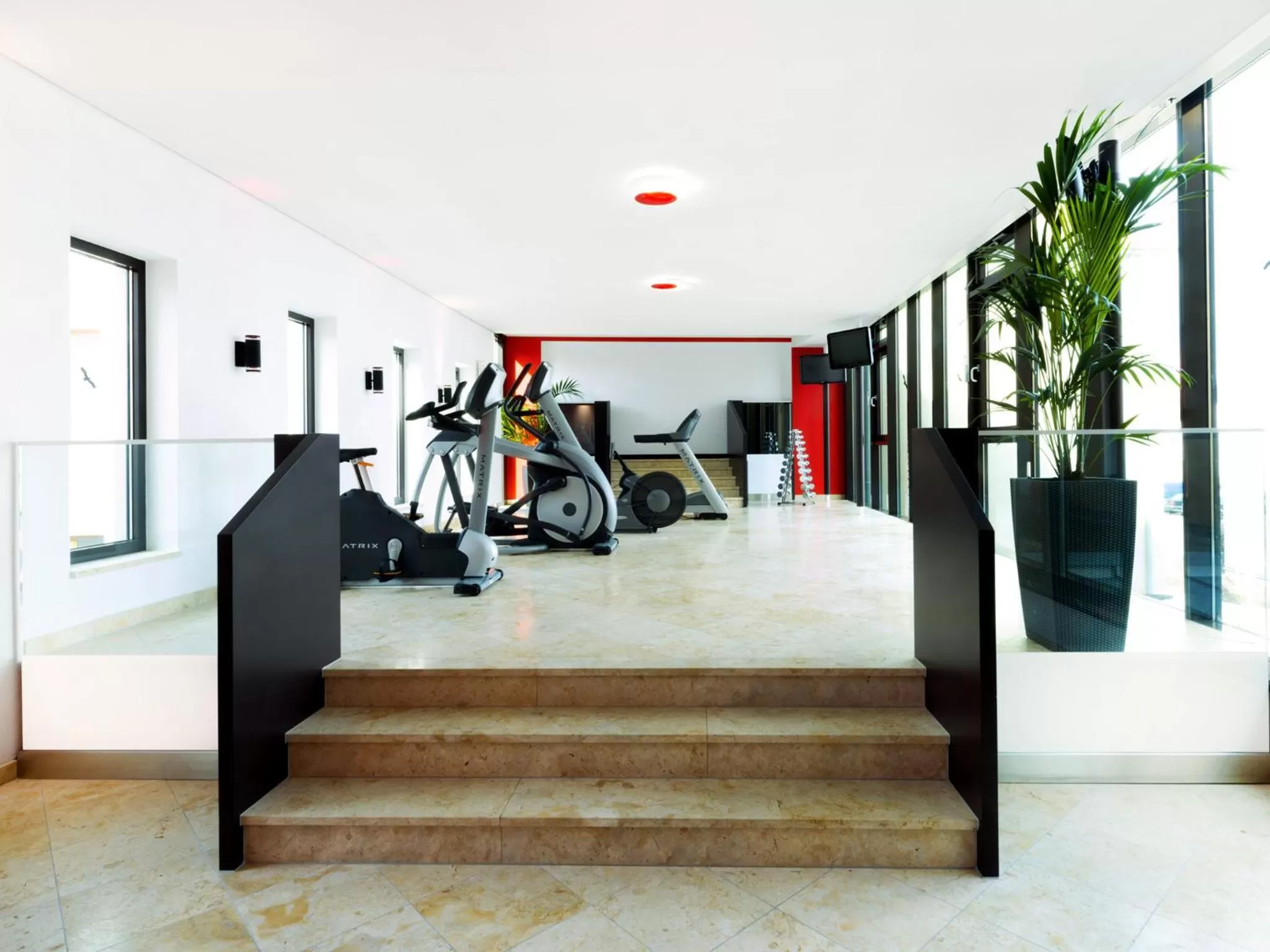 Fitness centre/facilities in DORMERO Hotel Kelheim