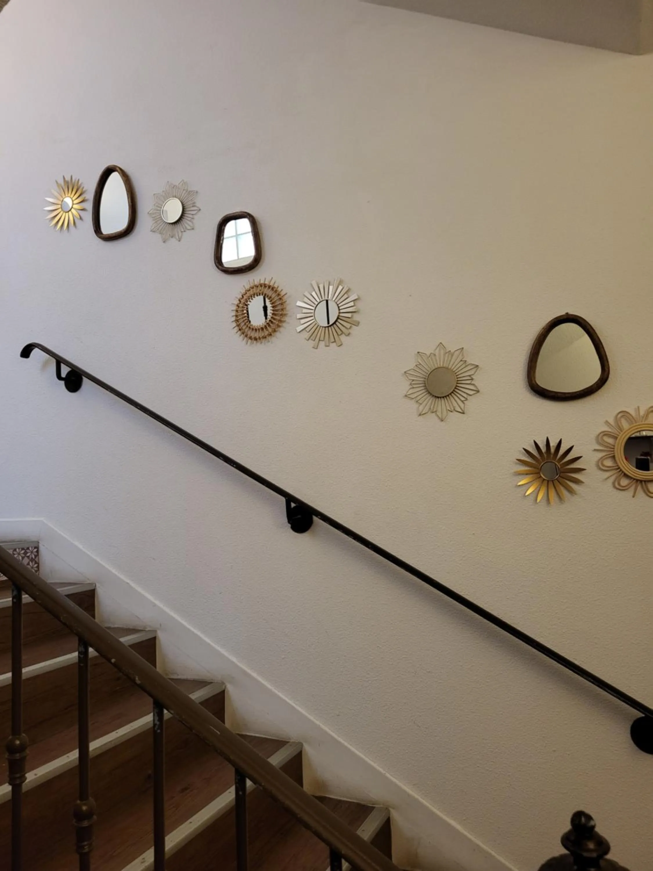 Decorative detail in Logis Hotel la Ferme