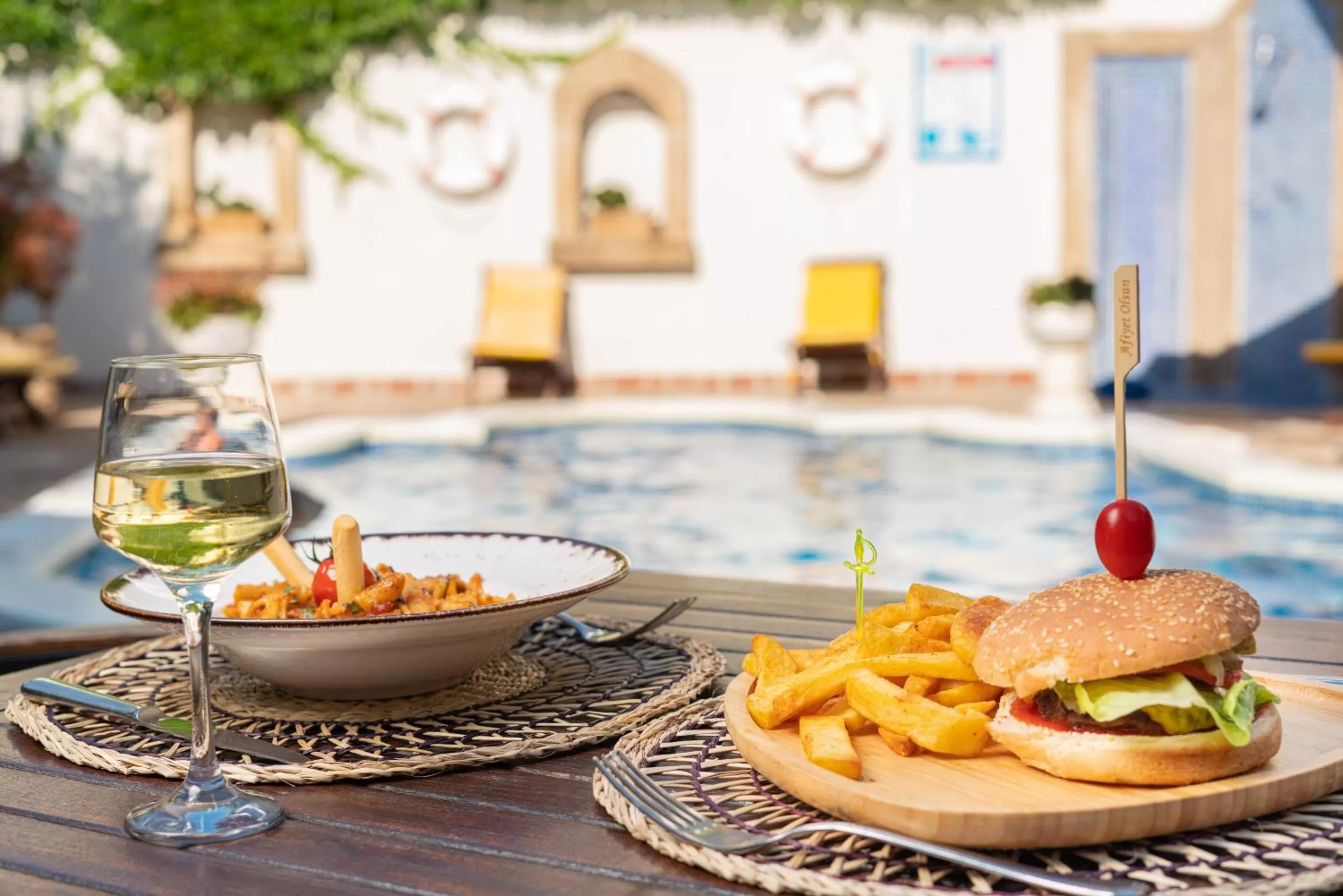 Food and drinks in Aspen Hotel Kaleiçi