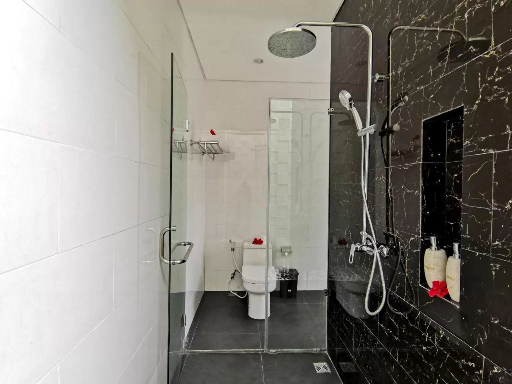 Bathroom in Kuta Puri Bungalows, Villas and Resort