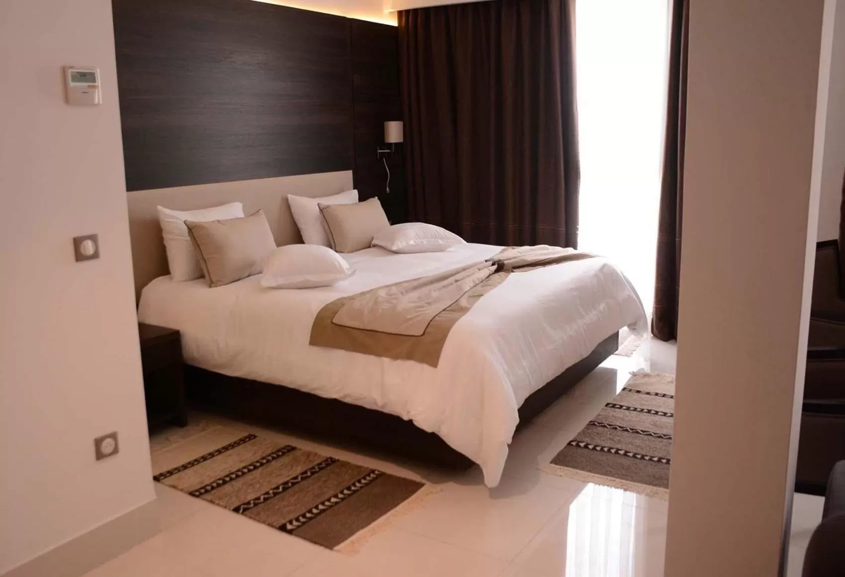 Bed in Radisson Hotel Sfax