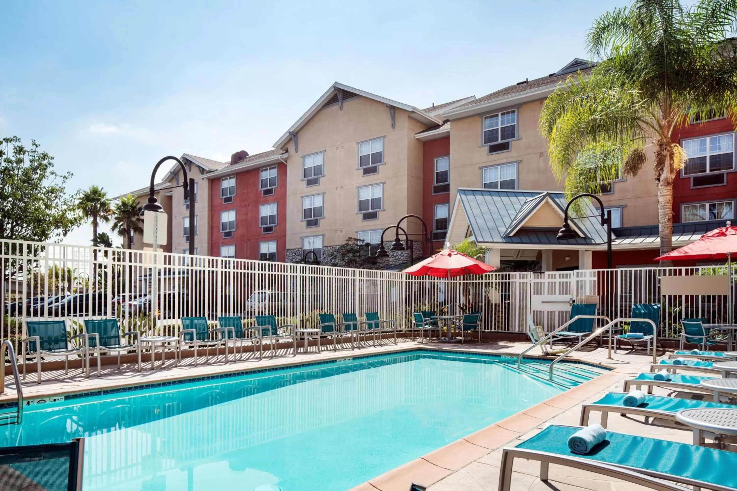 Swimming pool in TownePlace Suites Los Angeles LAX Manhattan Beach