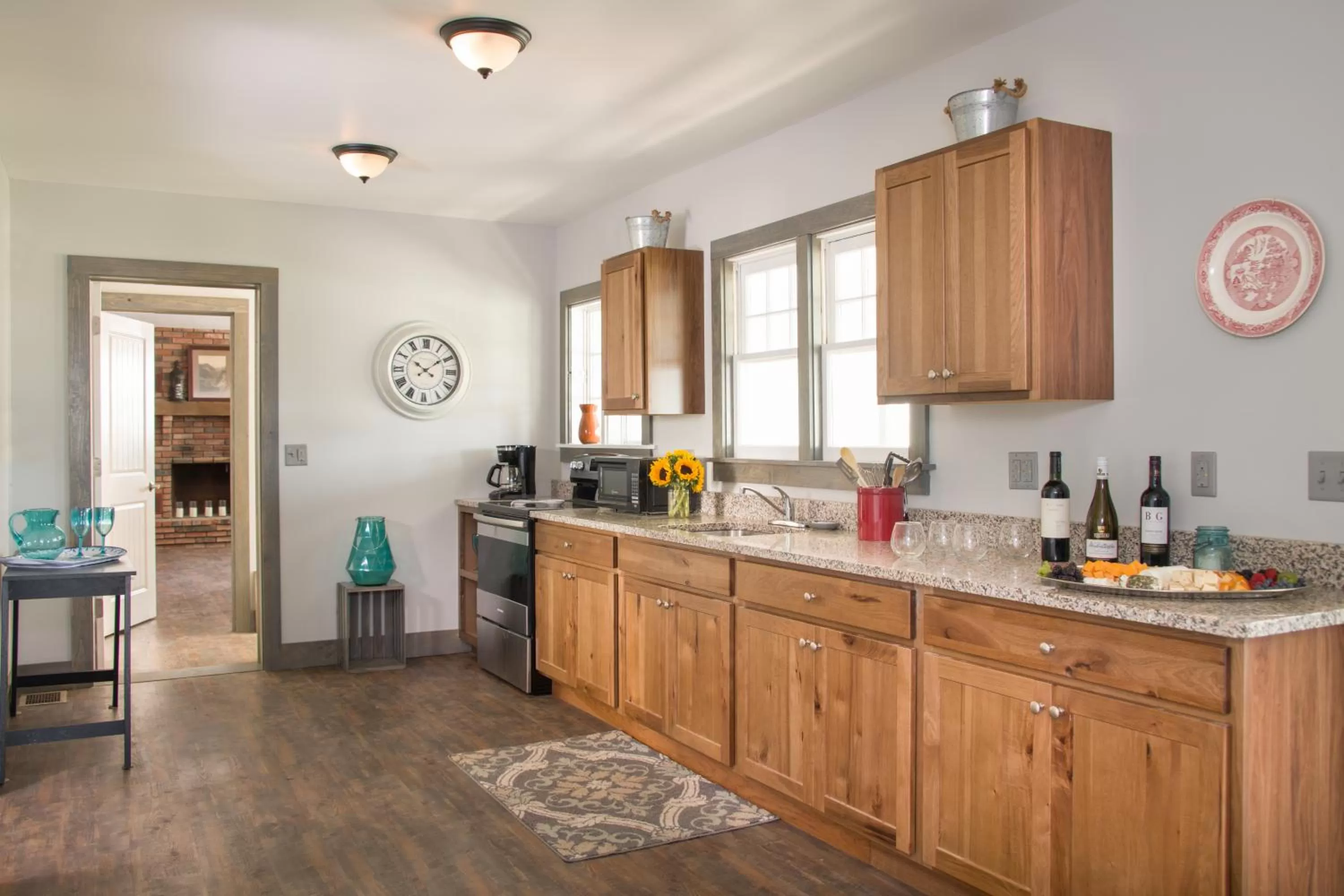 kitchen in Lake Bomoseen Lodge