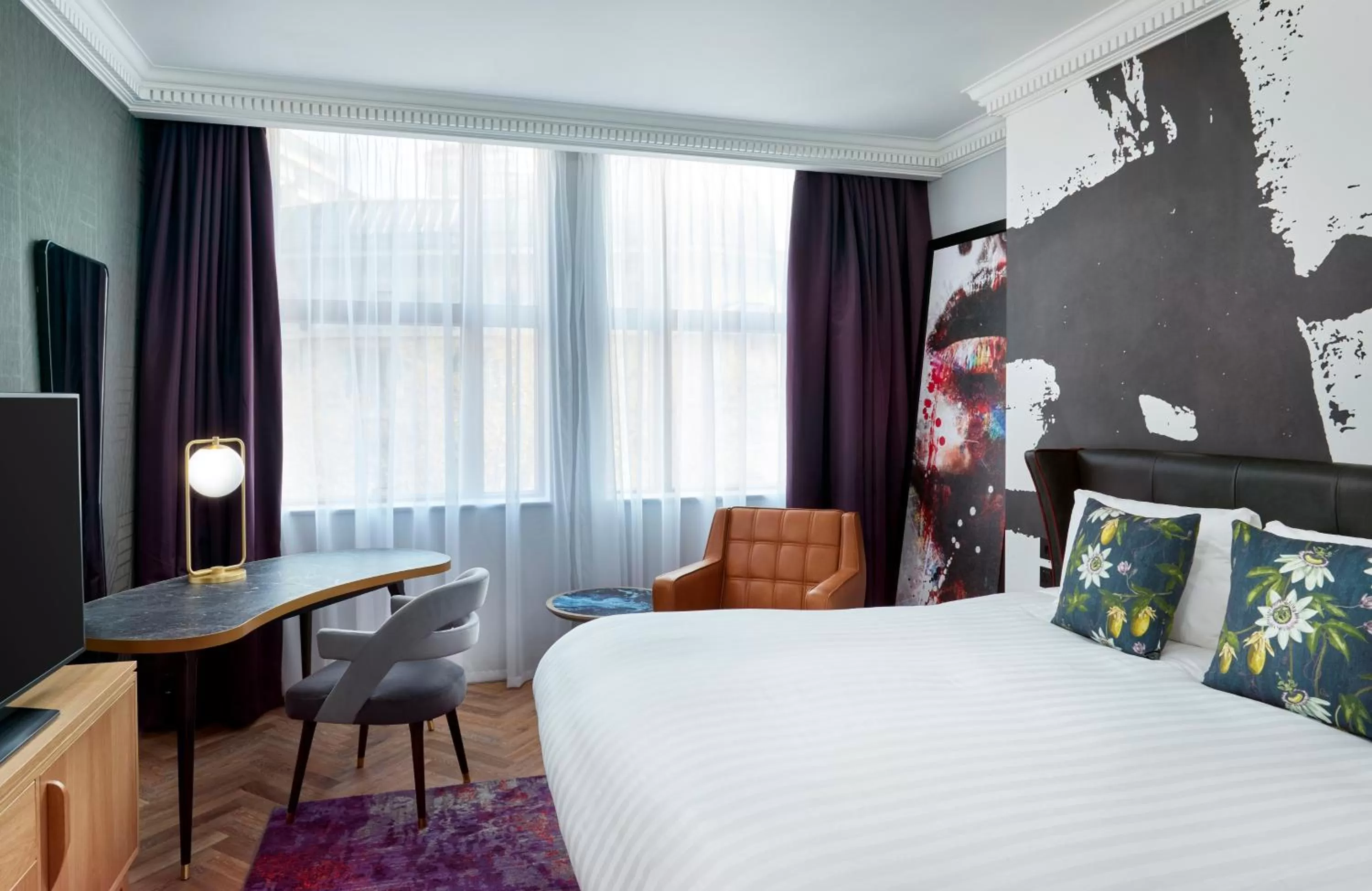 Bedroom, Bed in NYX Hotel London Holborn by Leonardo Hotels