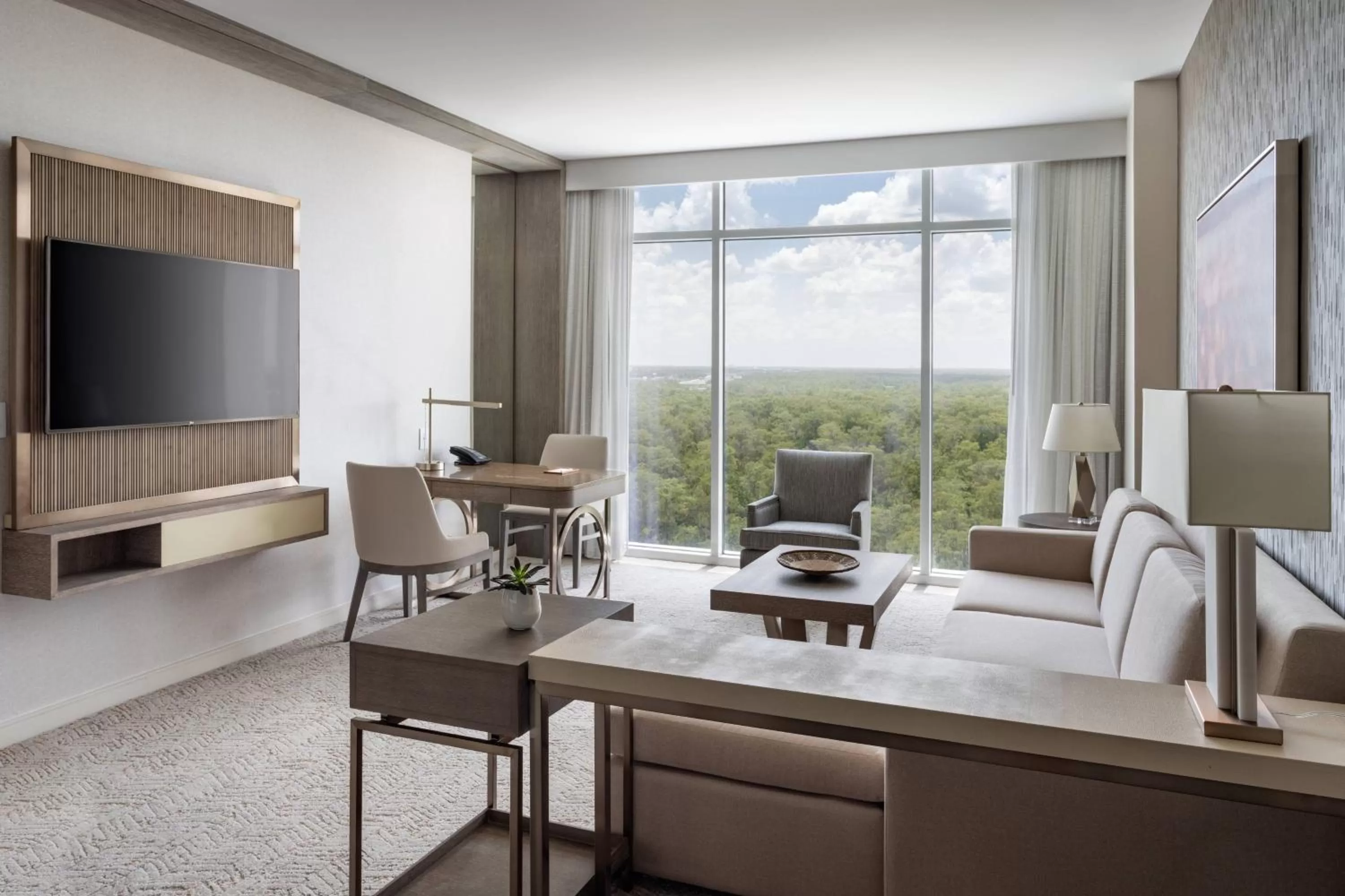 Living room in JW Marriott Orlando Bonnet Creek Resort & Spa