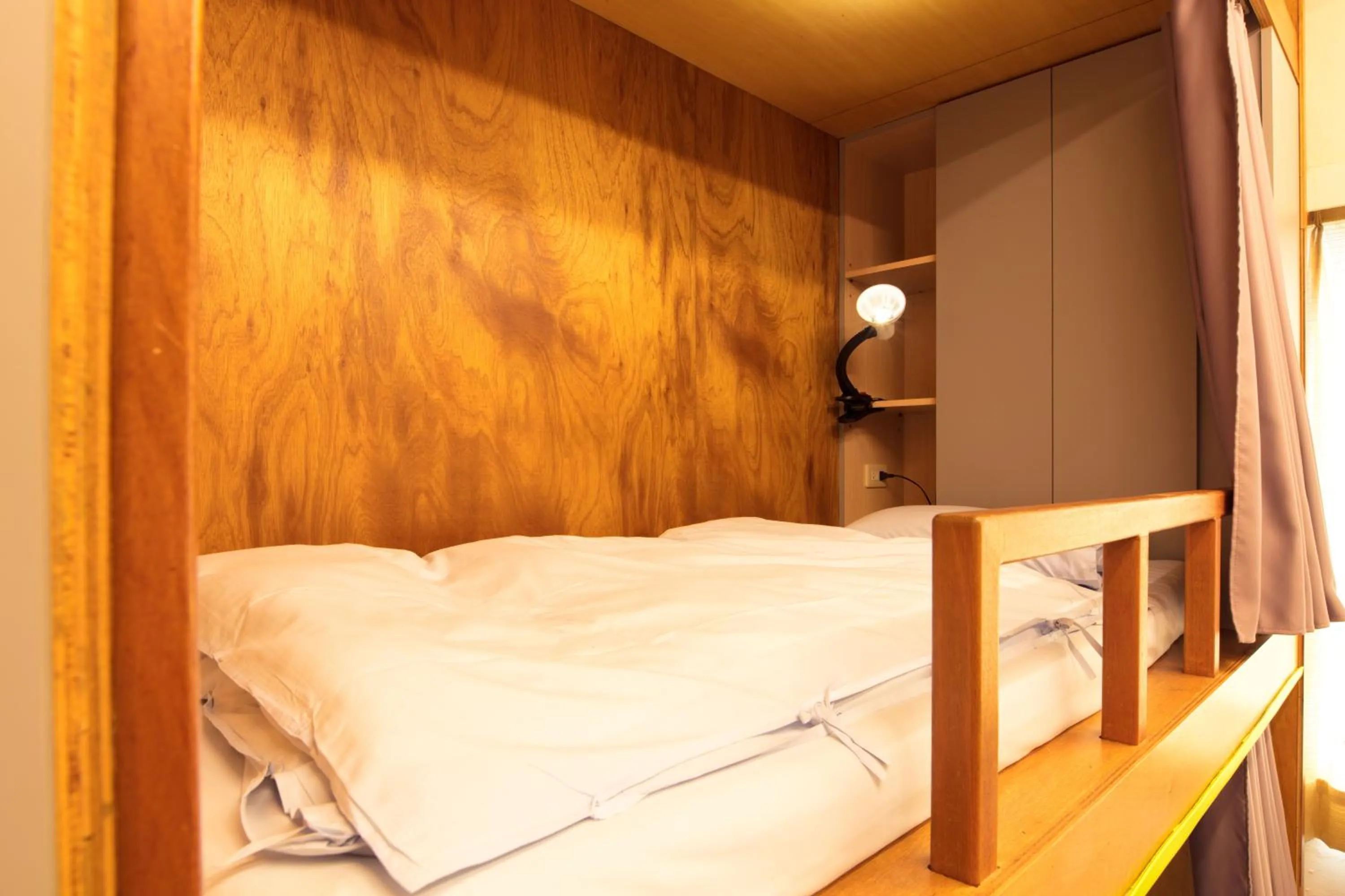 bunk bed, Bed in On My Way - Taipei Hostel