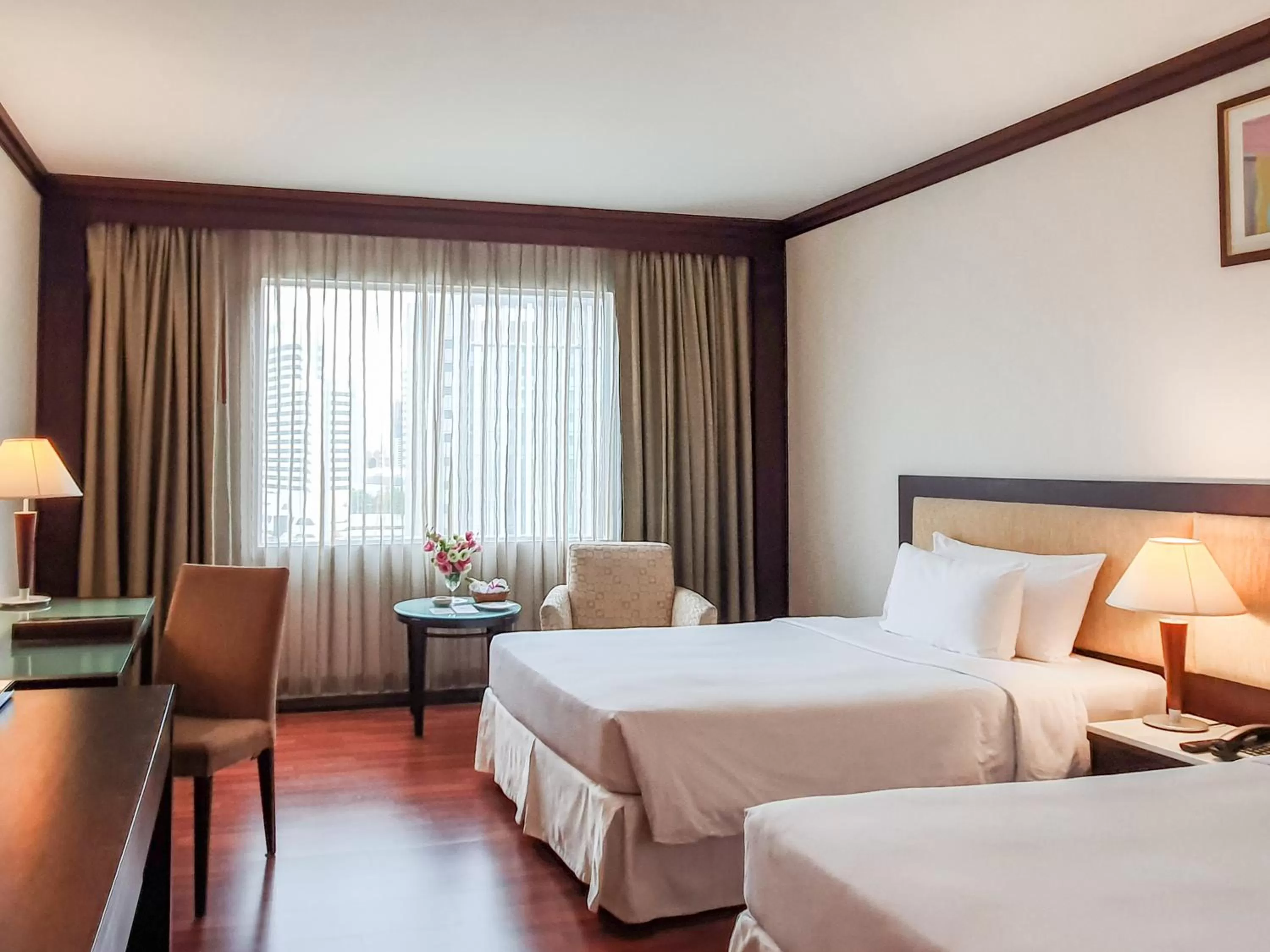 Bed in Zenith Sukhumvit Hotel, Bangkok