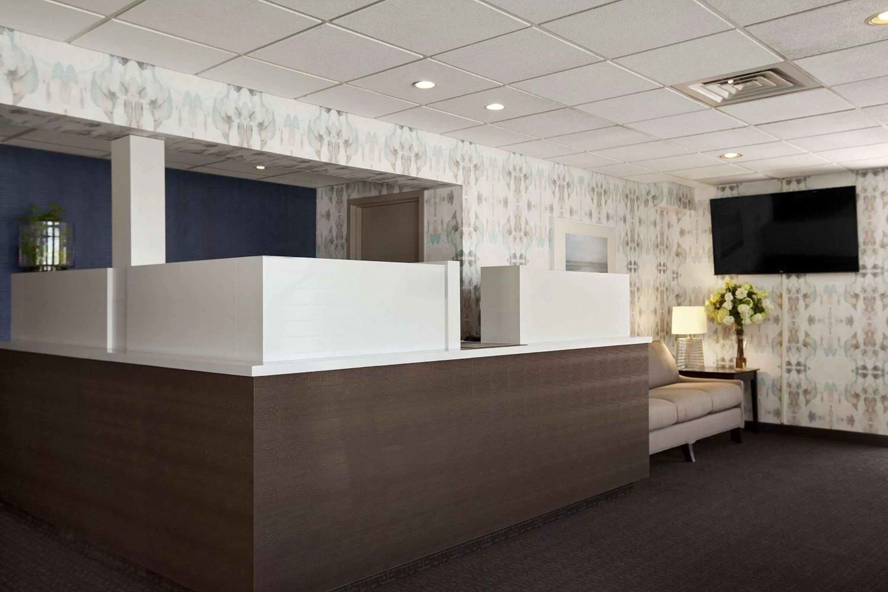 Lobby or reception in Travelodge by Wyndham Hubbard OH