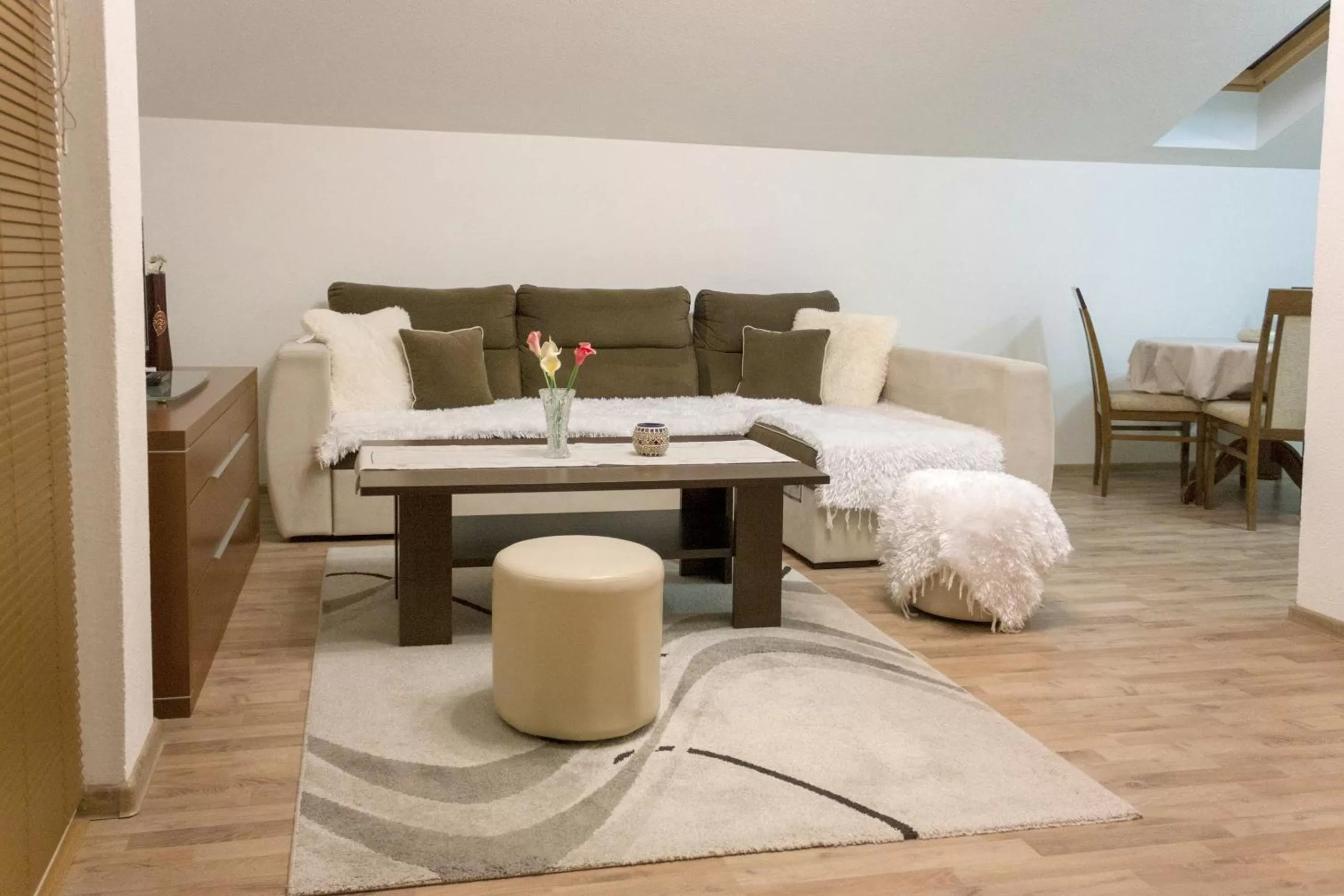 Living room in Villa Maja