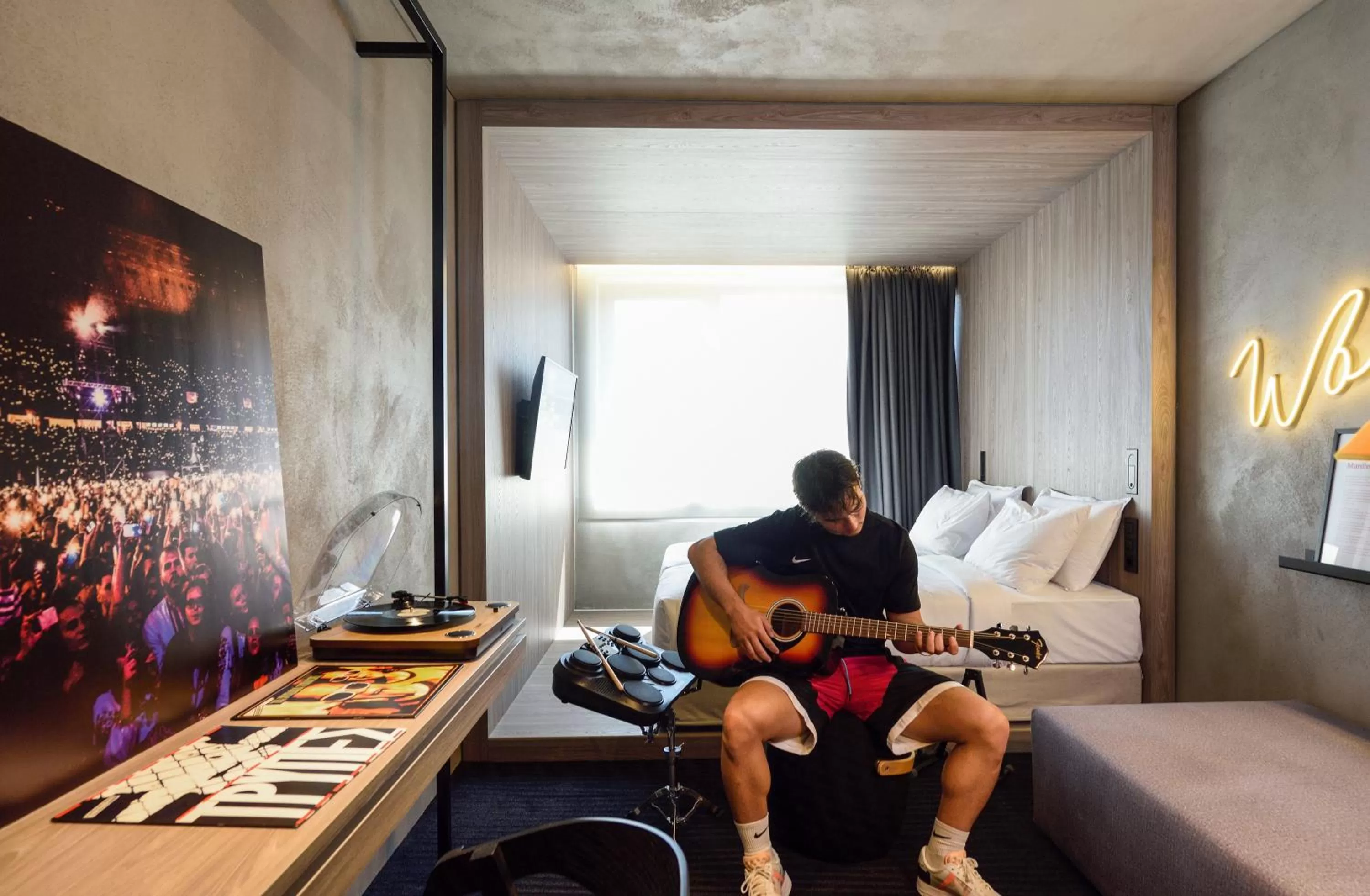 People in ONOMA Hotel