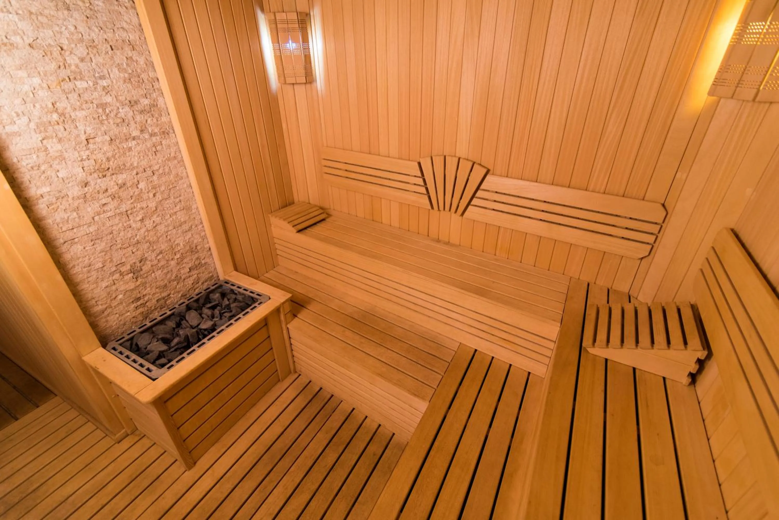 Sauna in MidMar Deluxe Hotel