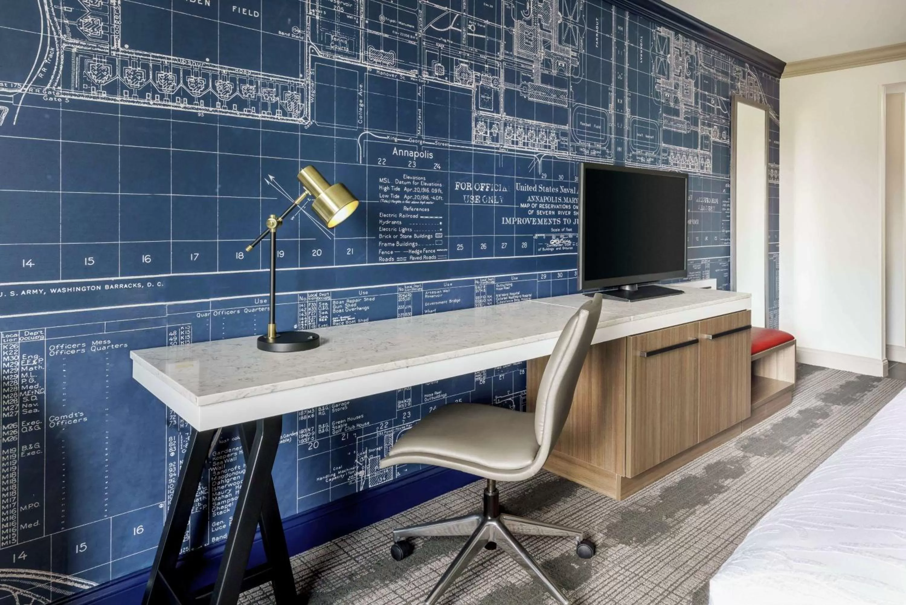 Toilet in Hilton Garden Inn Annapolis Downtown