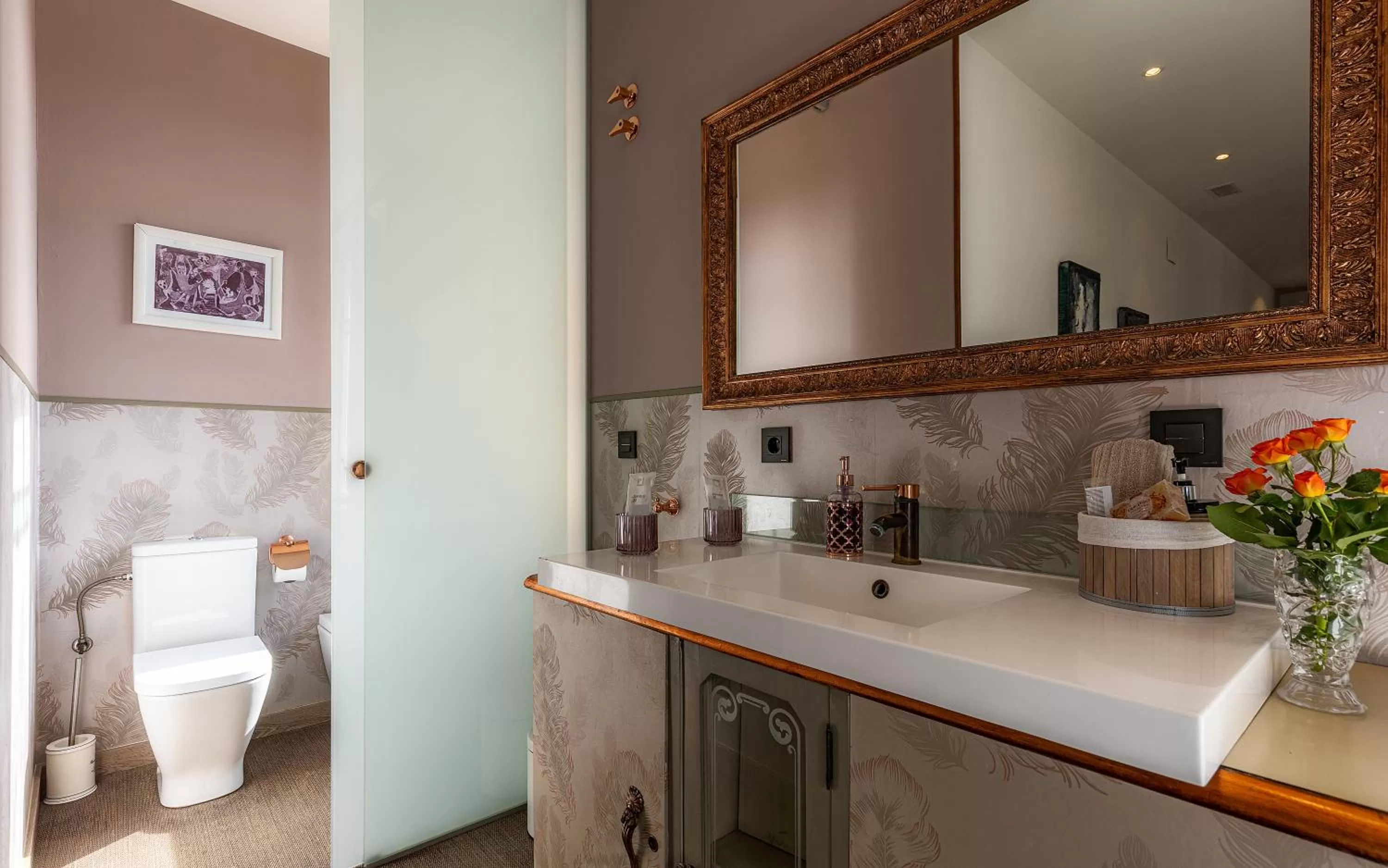 Bathroom in Finca Almenara de Copau