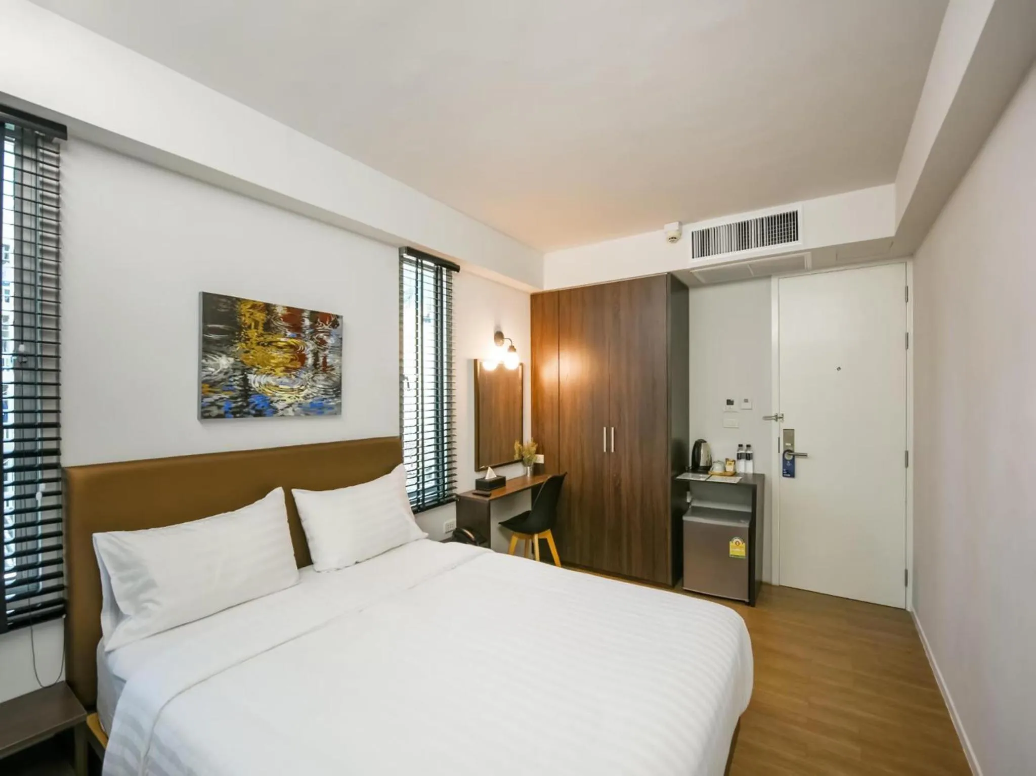 Bed in Kitzio House Hotel Huai Kwang