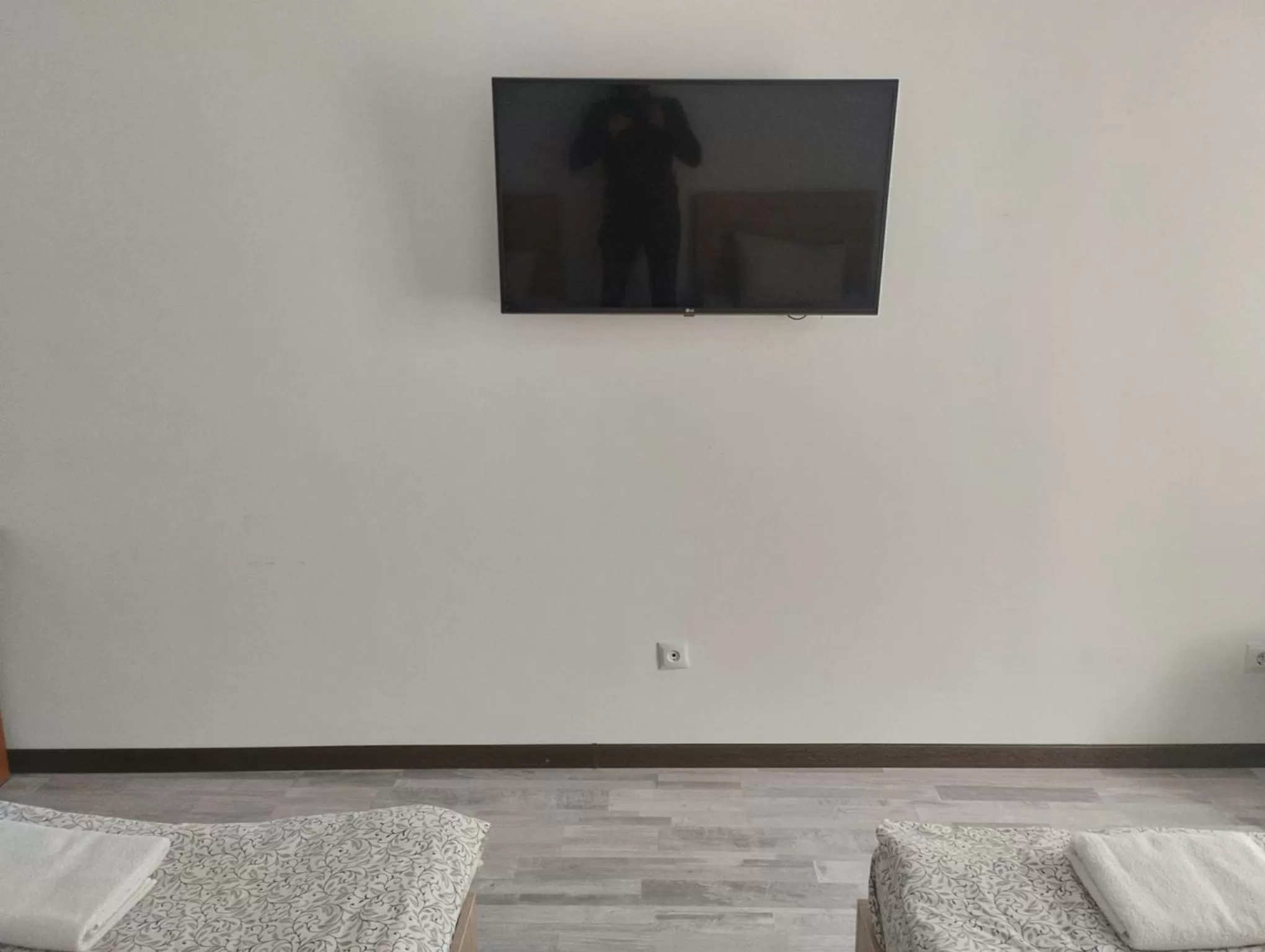 Bed, TV/Entertainment Center in PARK-hotel