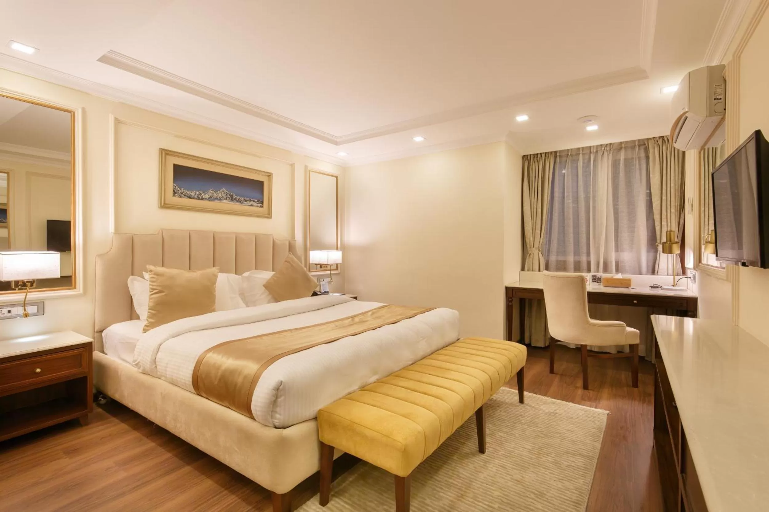 Bedroom, Bed in Hotel Shanker-Palatial Heritage Kathmandu