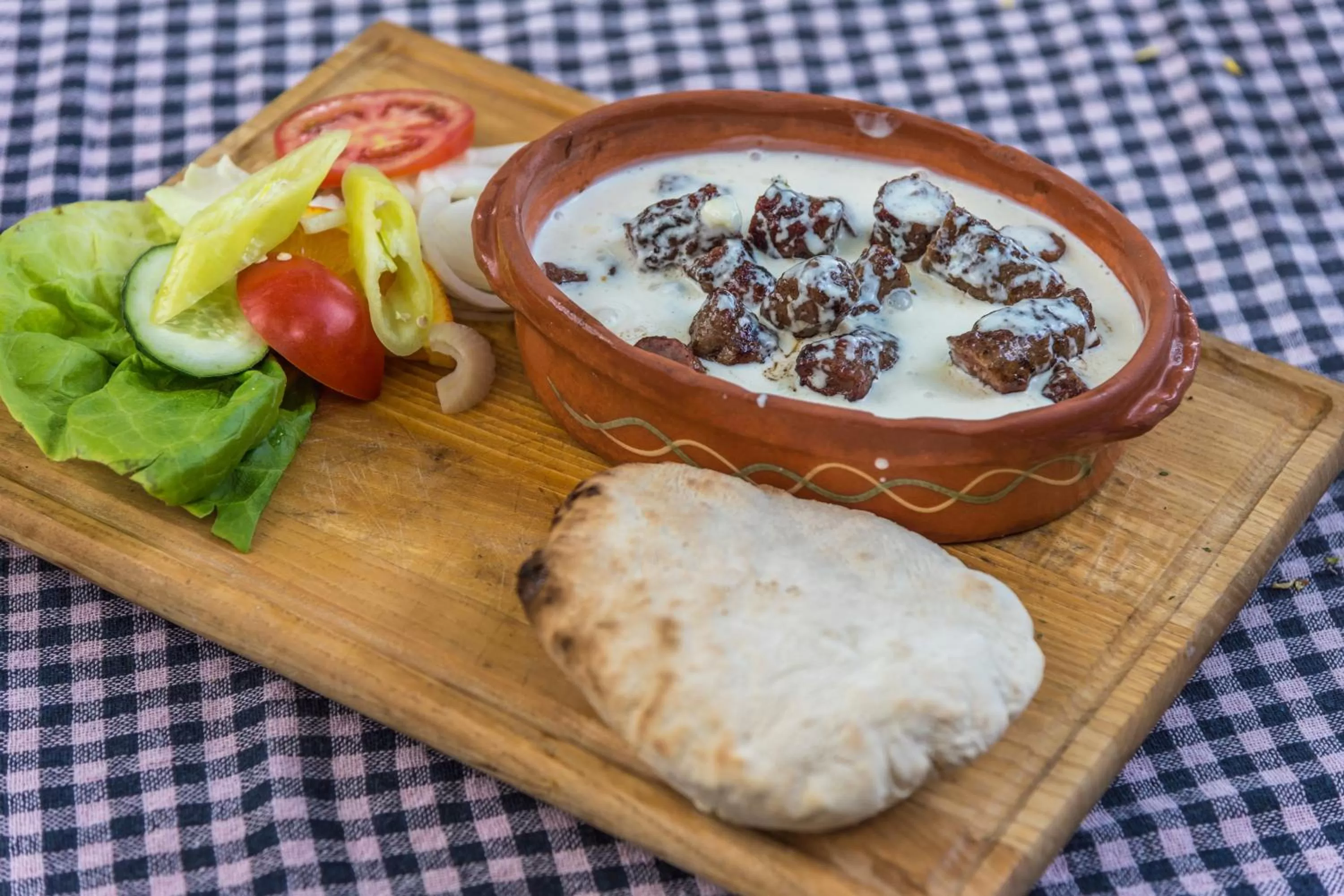 Food in B&B Etno Village Sunčana Reka