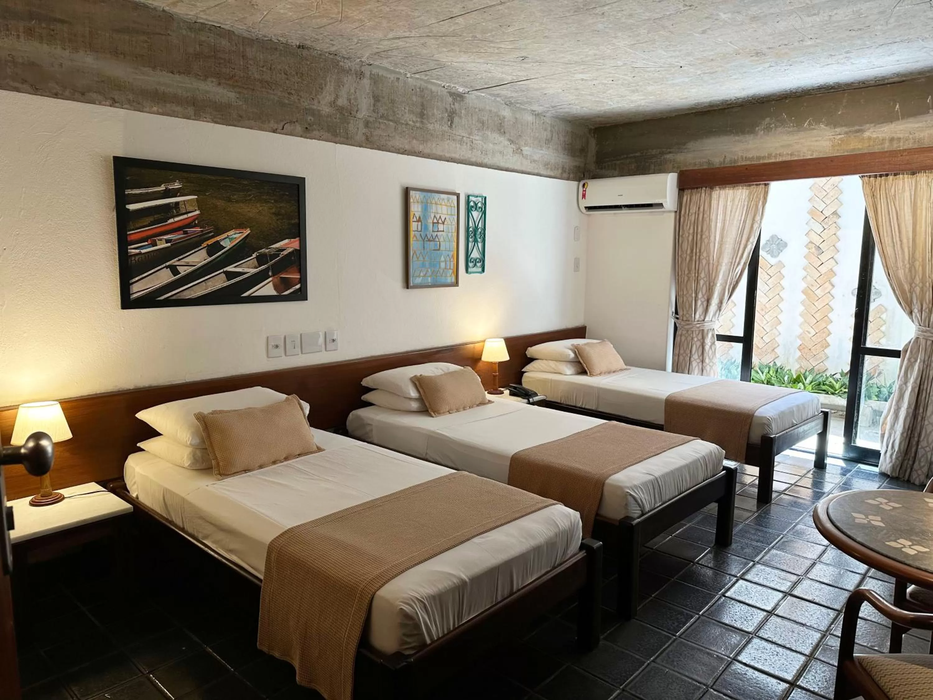 Bed in Hotel Catharina Paraguaçu