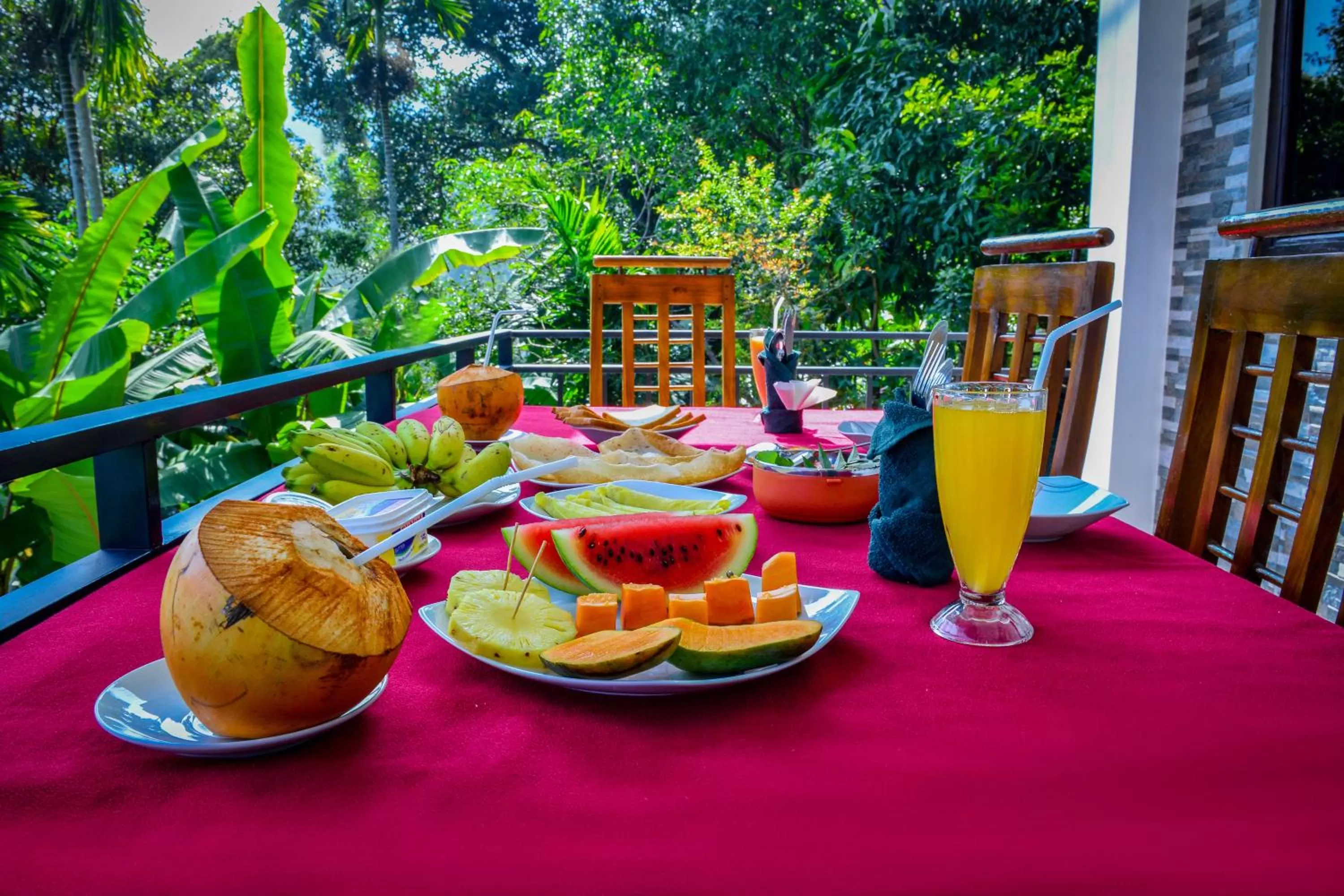 Breakfast in Dimuthu Home Stay