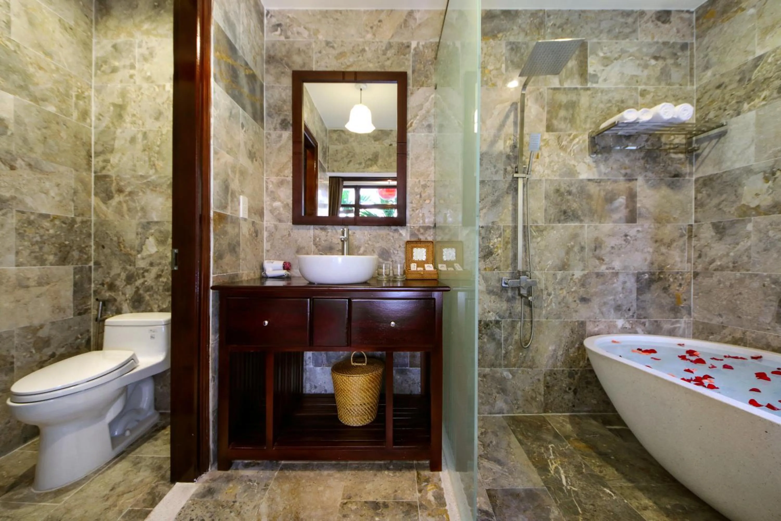 Shower in Little Town Villa