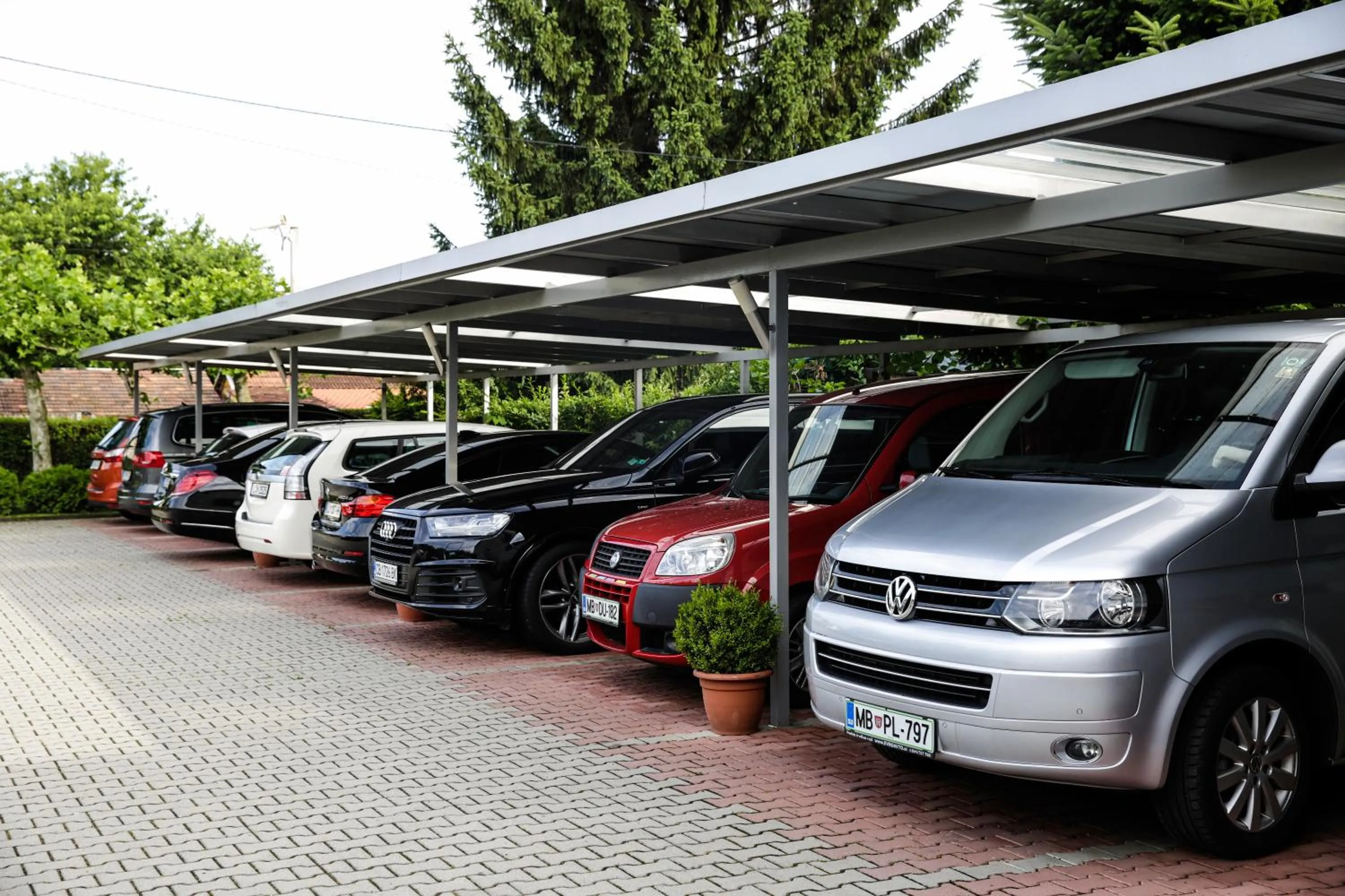 Garden in Hotel Tabor Maribor