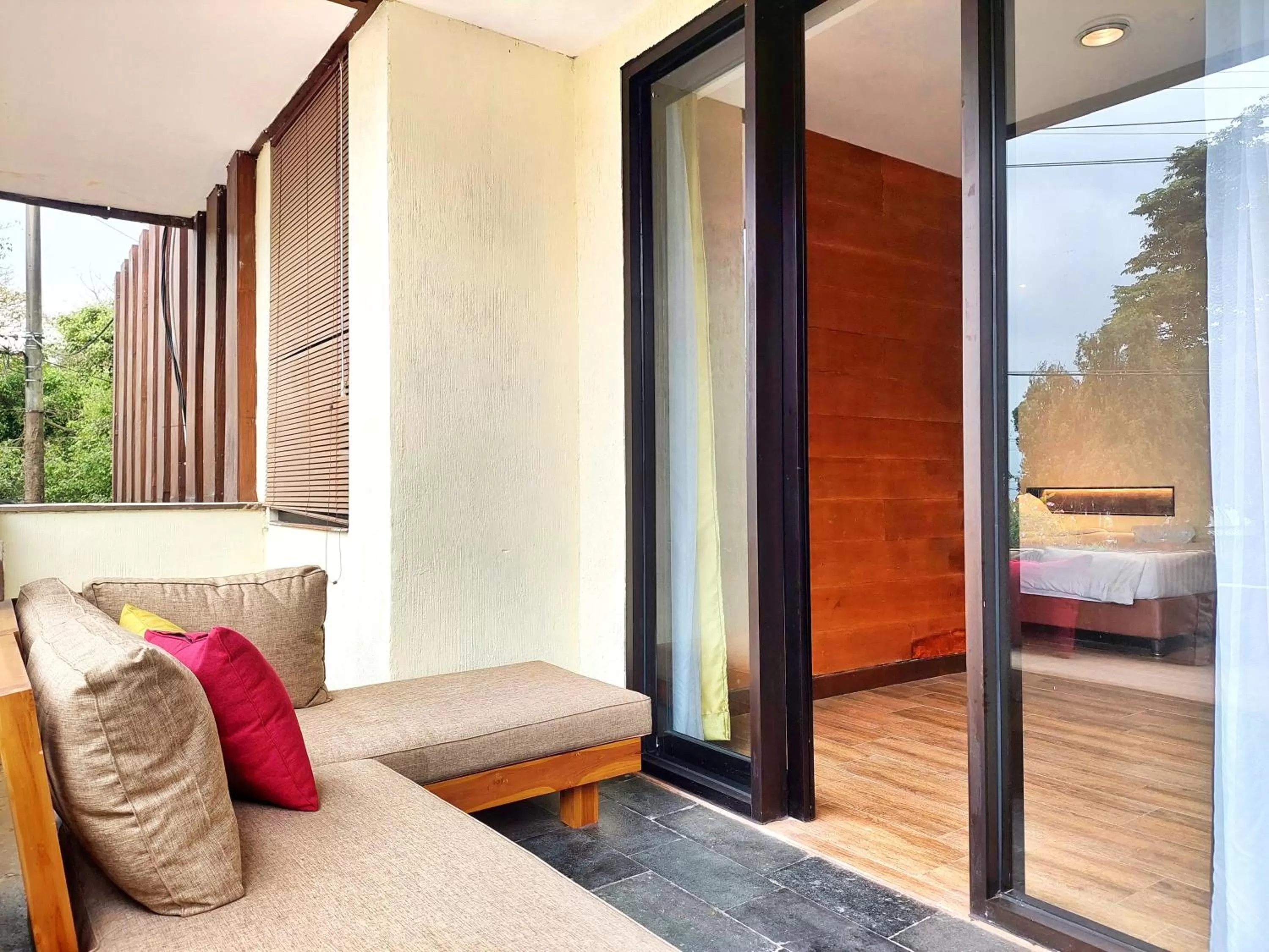 View (from property/room), Bed in The Batu Hotel & Villas