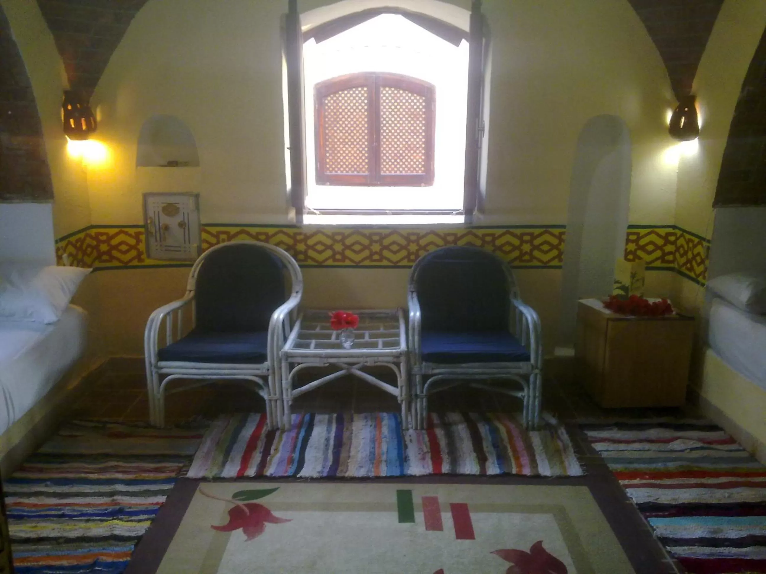 Seating area in Al Baeirat Hotel