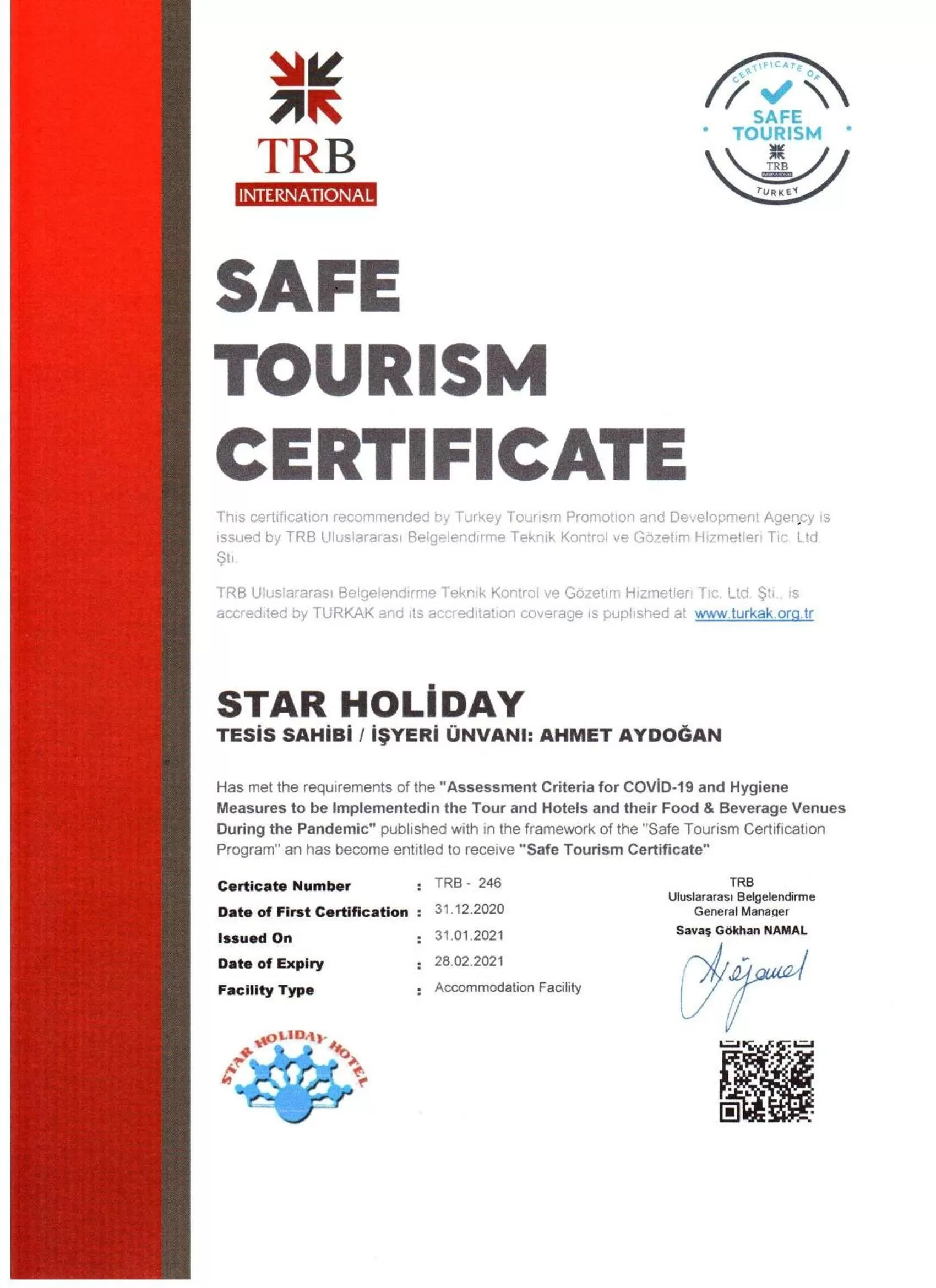 Property building in Star Holiday Hotel