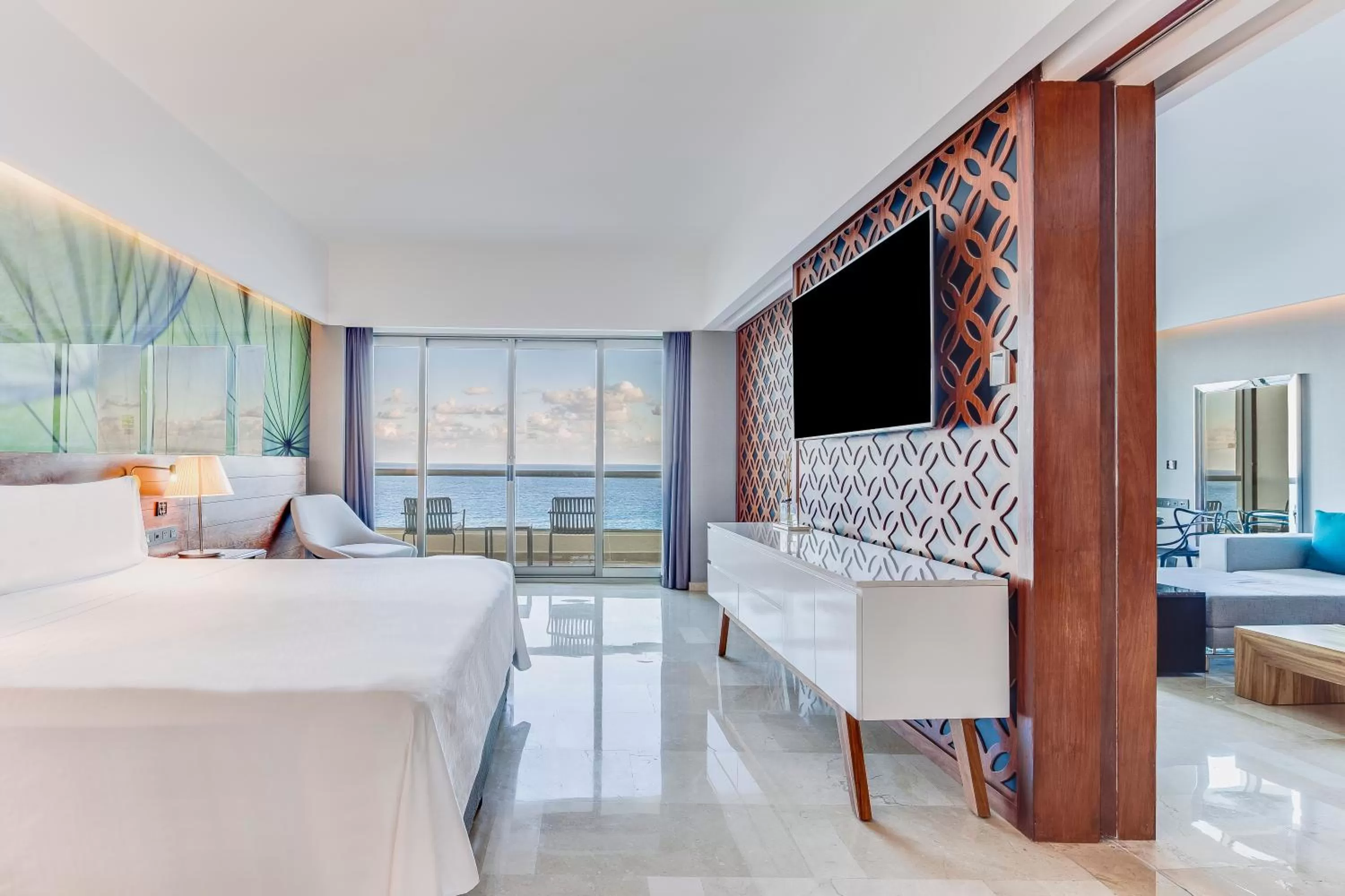 Bed in Live Aqua Cancun - Adults Only - All-Inclusive