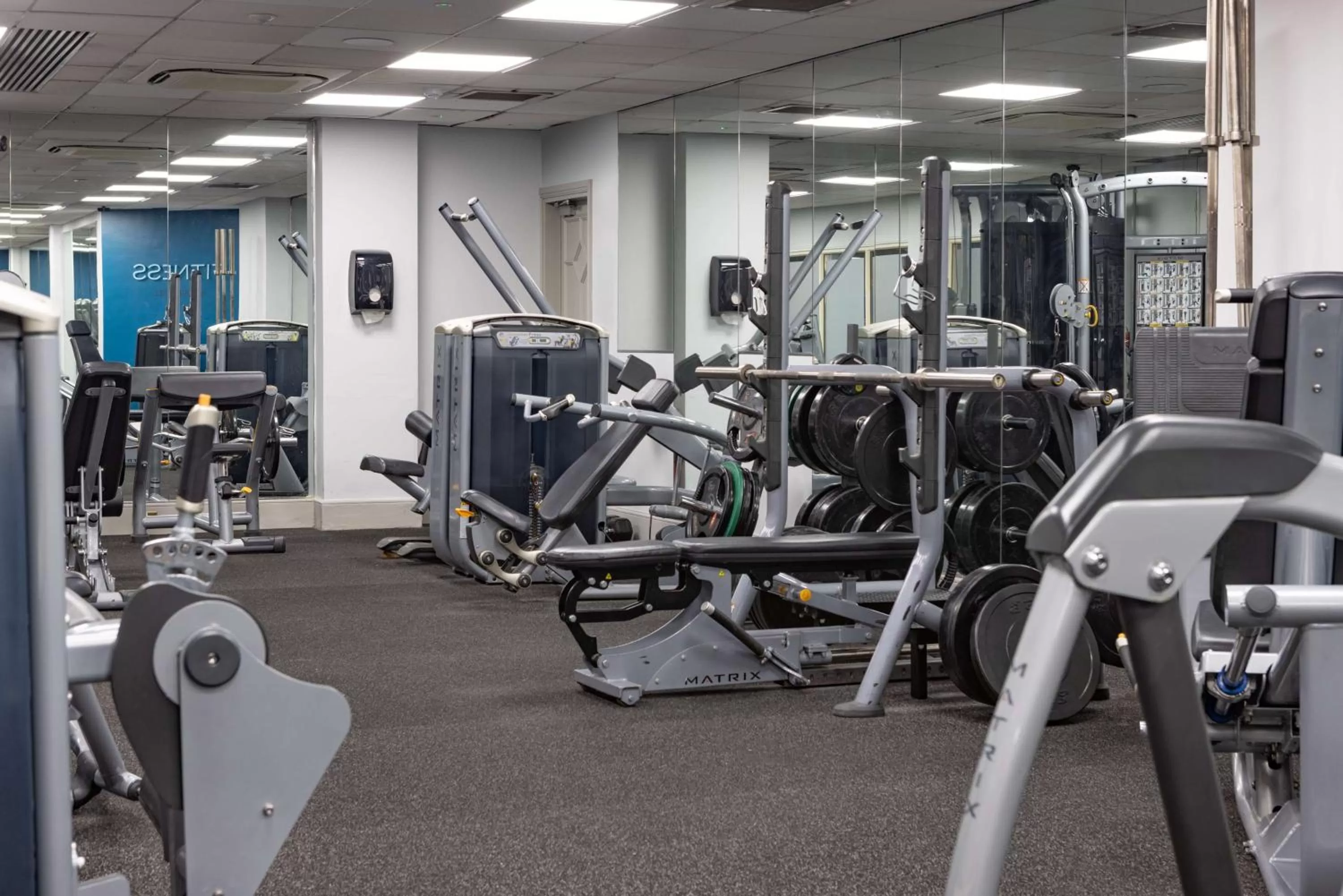 Fitness centre/facilities in DoubleTree by Hilton Stoke-on-Trent, United Kingdom