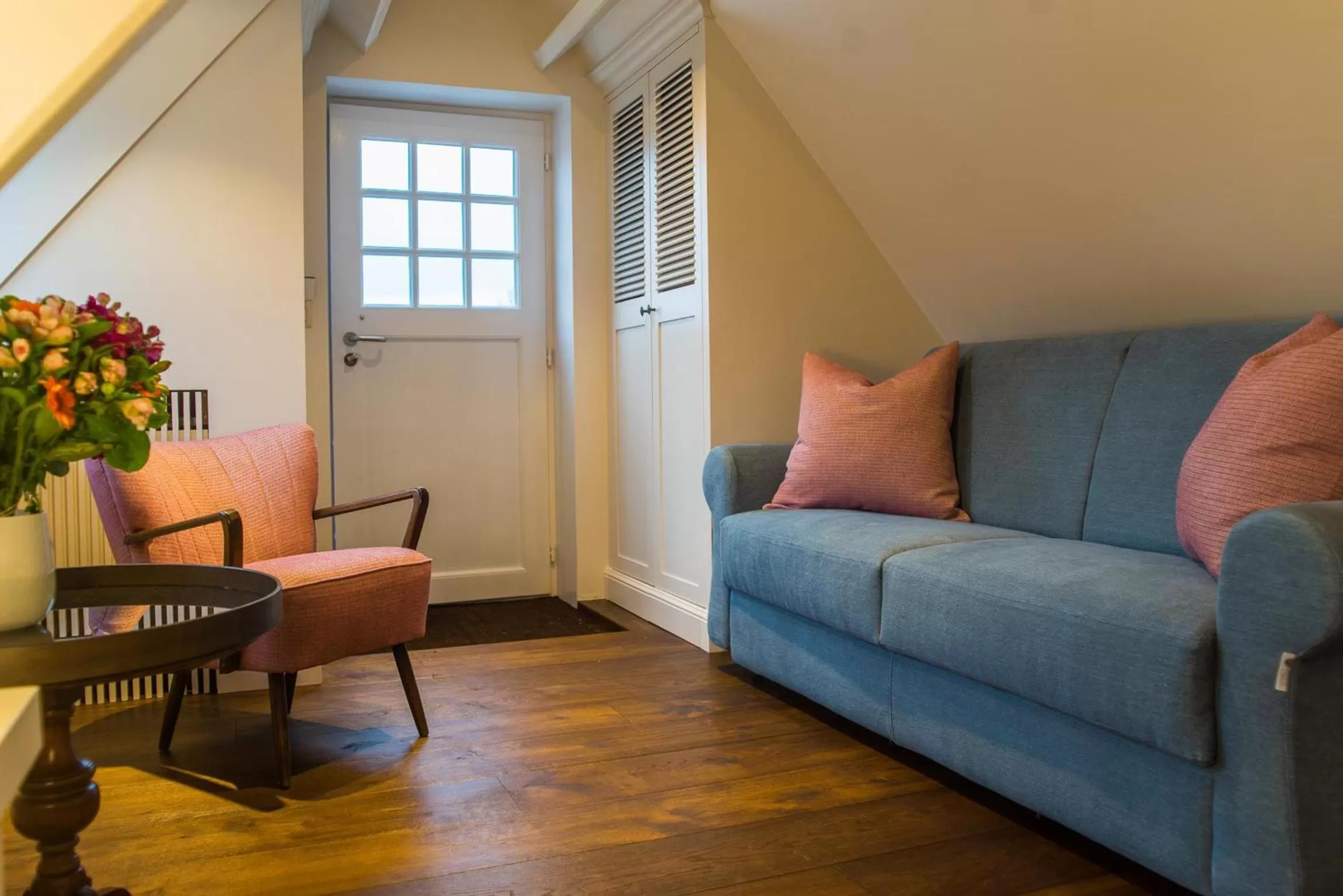 Bed in De Lindenhoeve Boutique Hotel