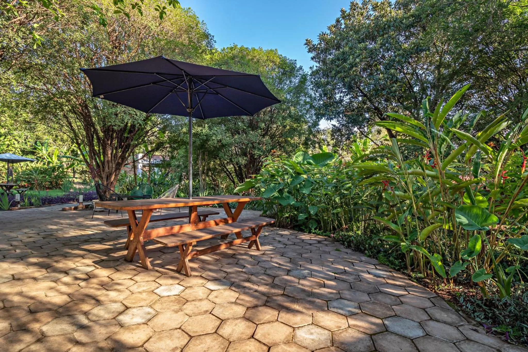 Patio in Suítes no Quintal