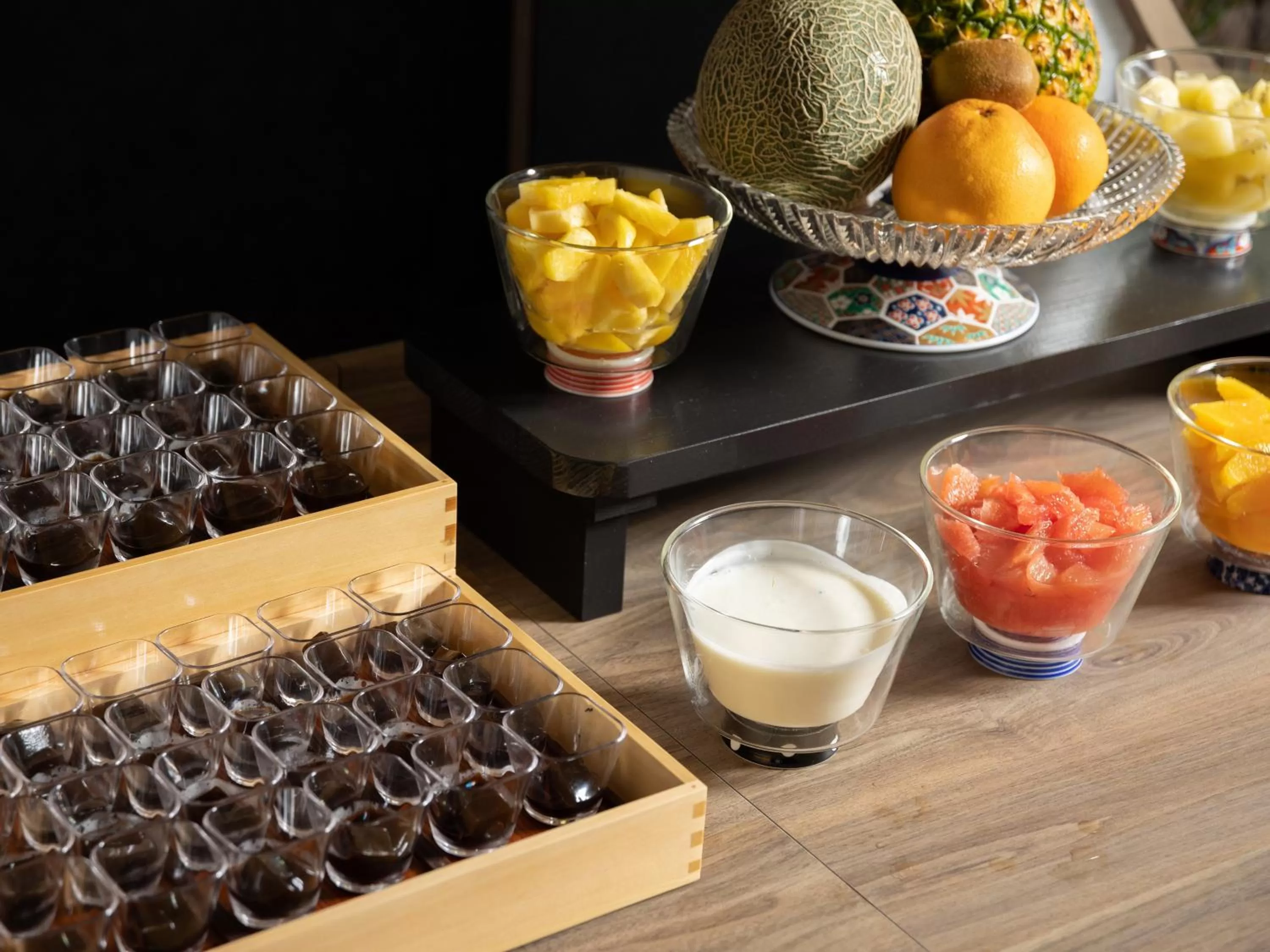 Dinner in Hotel Sakura Ureshino