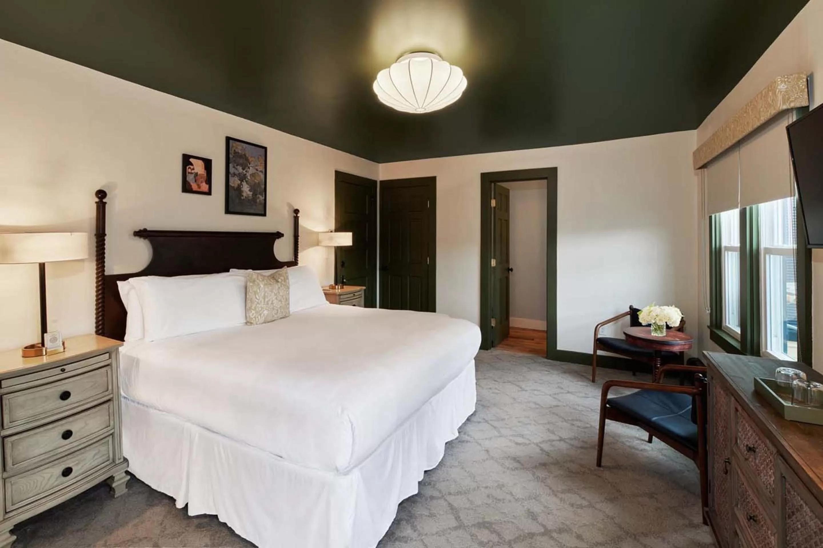 Bedroom, Bed in The Whitlock by The Lenox Collection