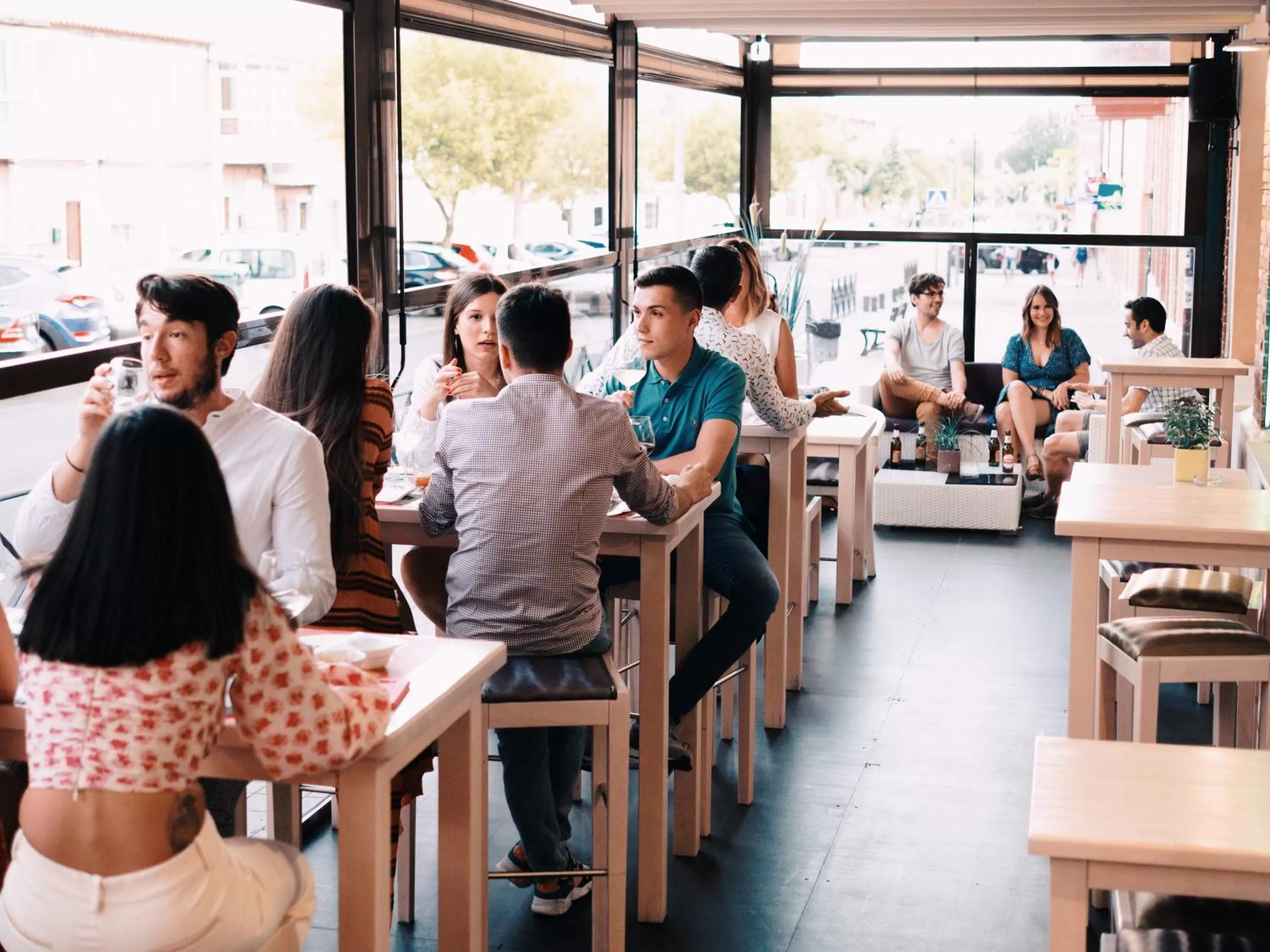 People in Hotel Los Toreros