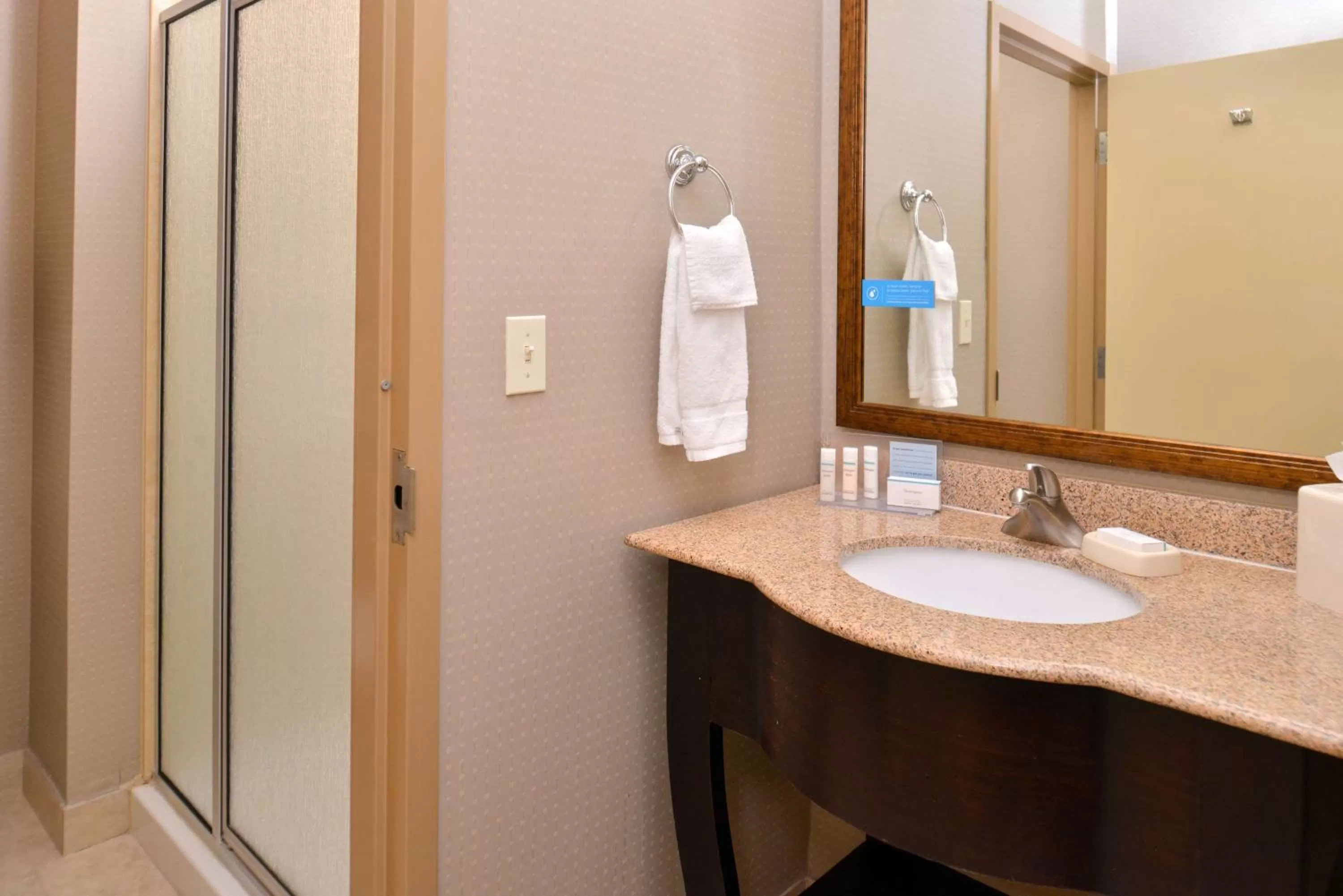 Bathroom in Hampton Inn Van Horn