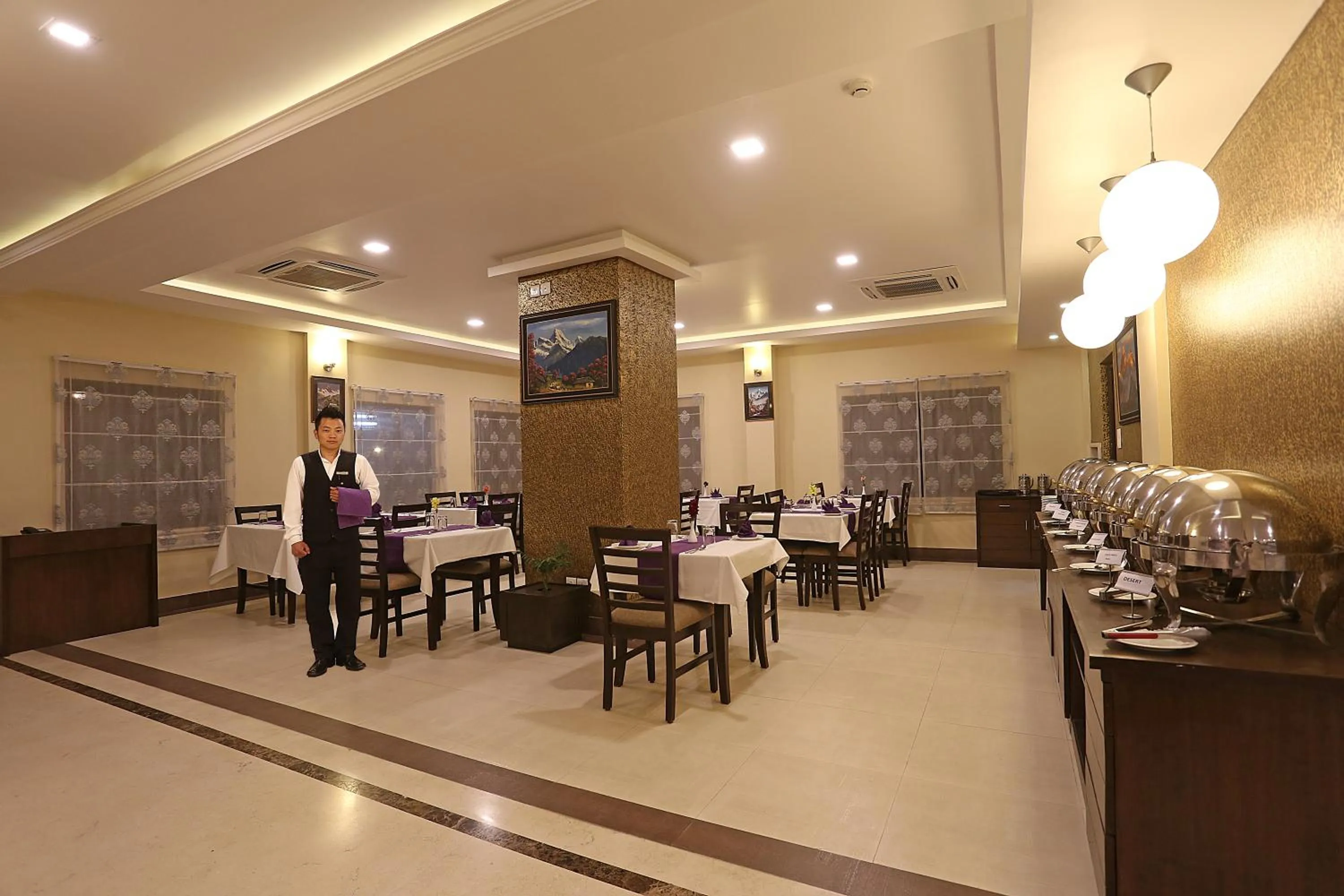 Restaurant/places to eat in Hotel Harmika - Boudha, Kathmandu