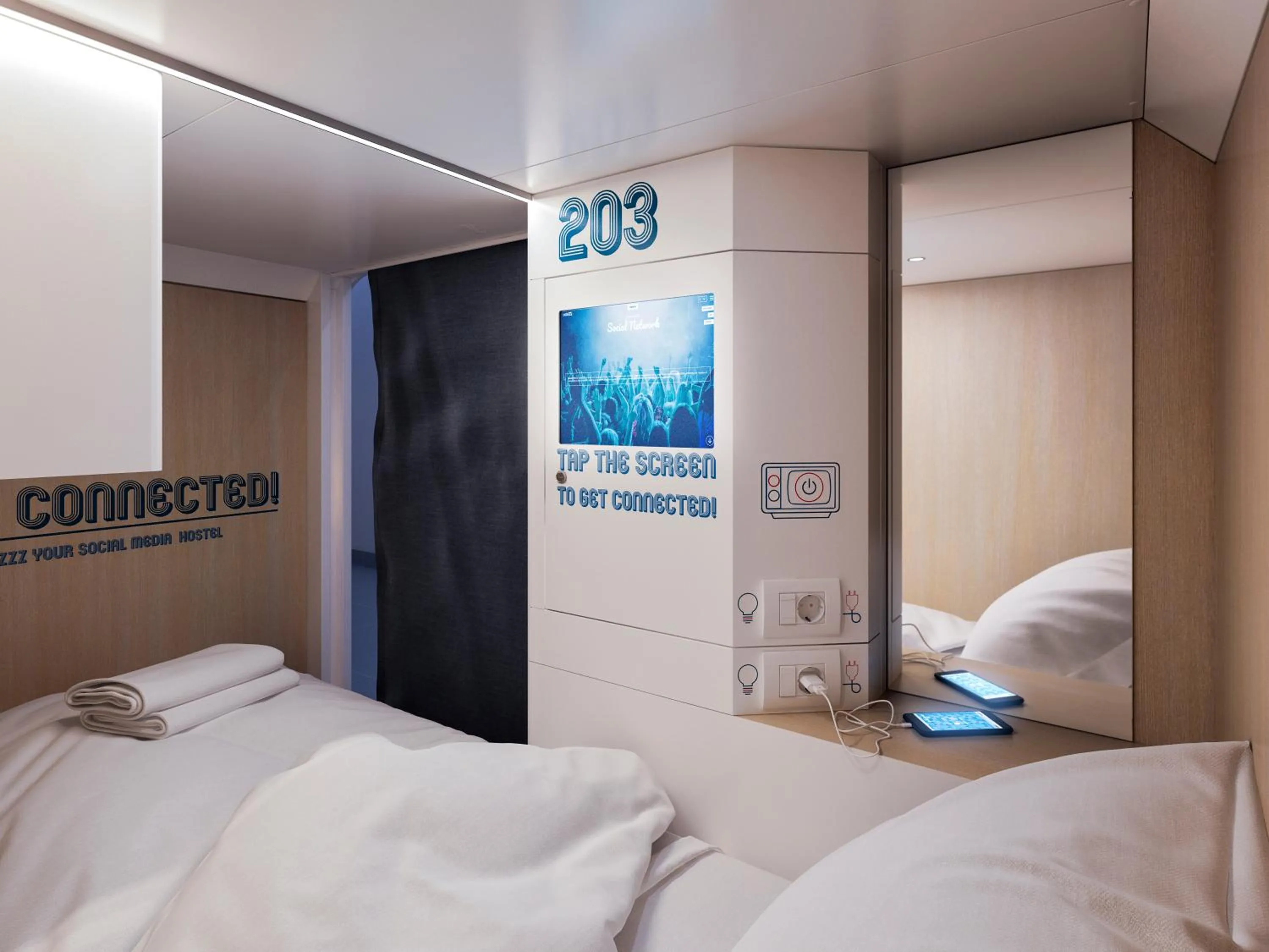 Bed in Ostelzzz Milano