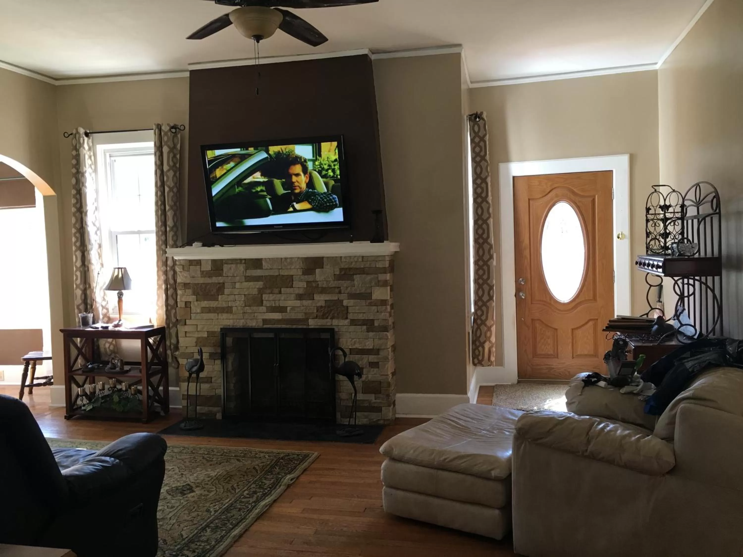 Living room in Grafton Lodge