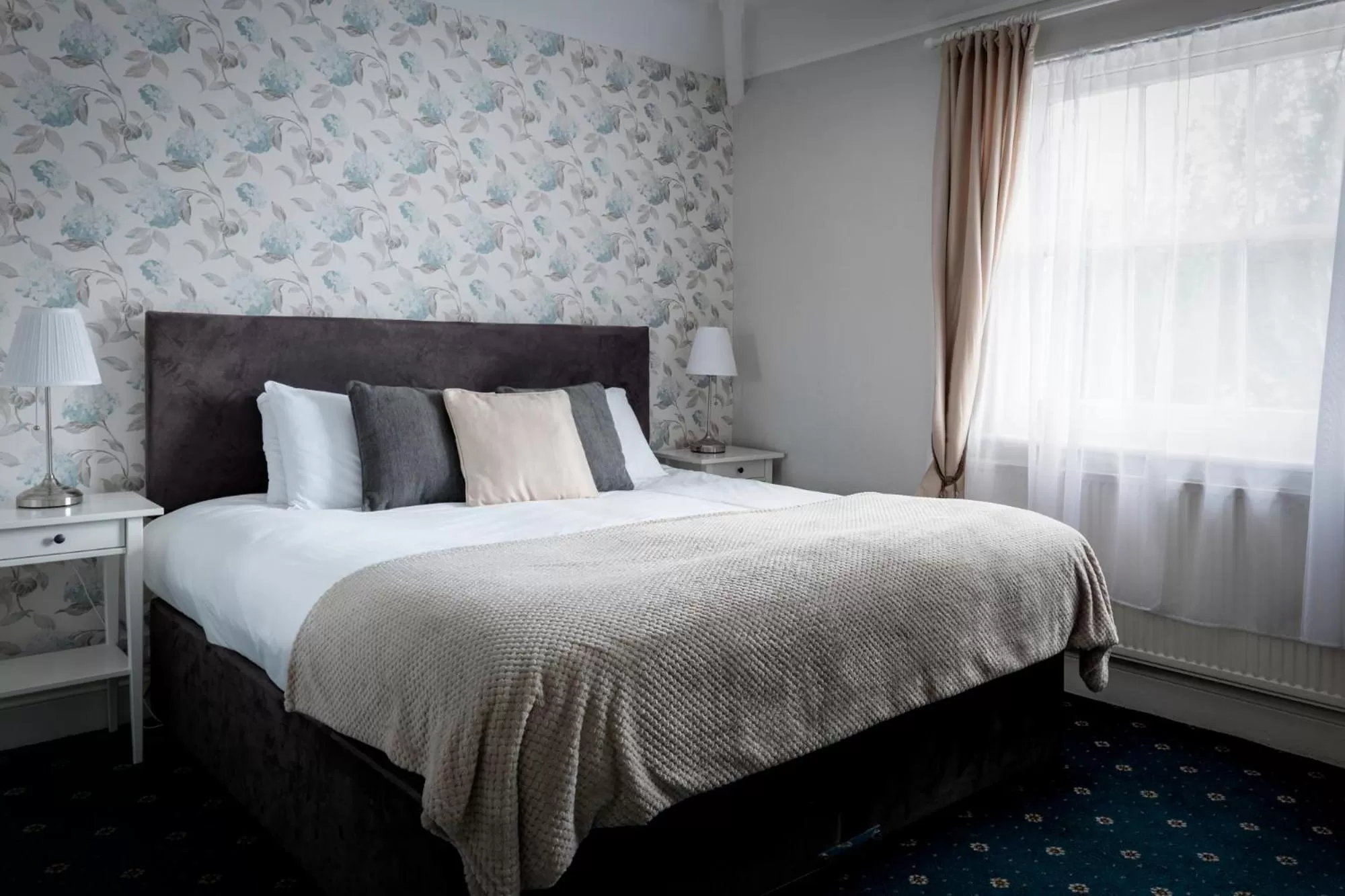 Bed in The Kings Arms Otterton