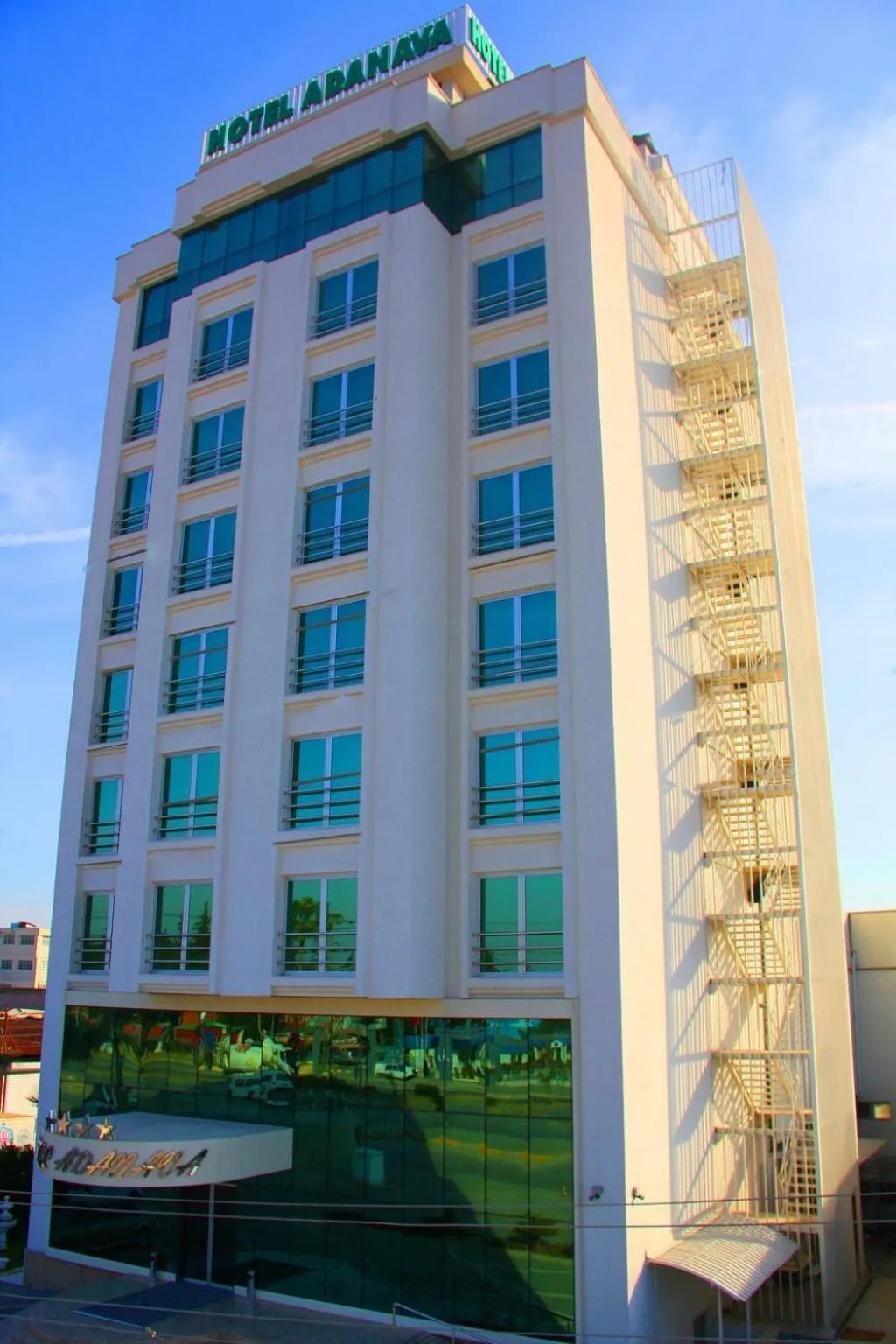 Facade/entrance in Adanava Hotel