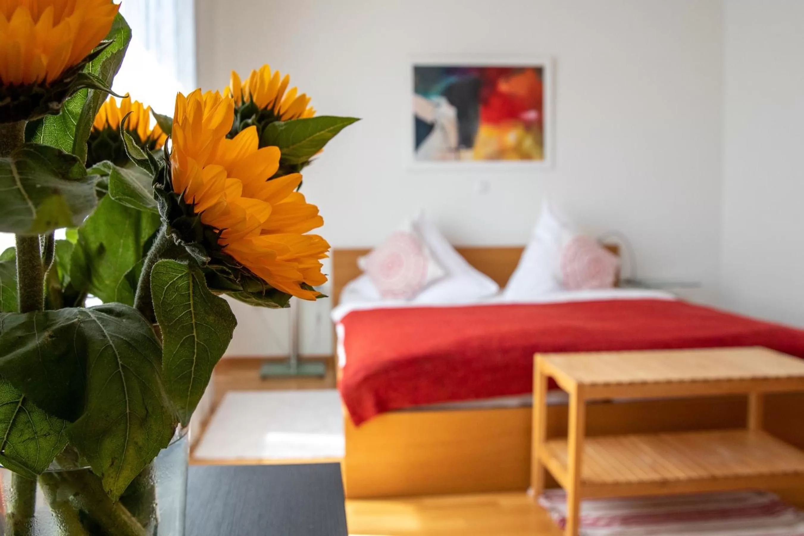 Bed in Scheid´s Hotel – Restaurant