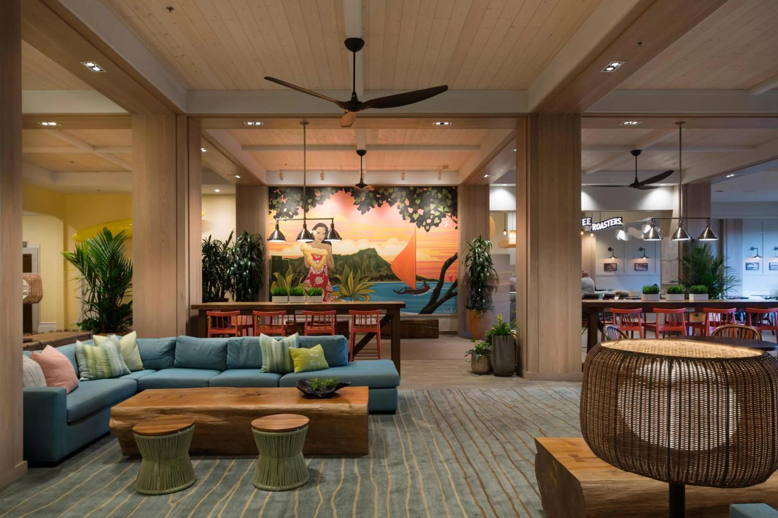 Lobby or reception in Queen Kapiolani Hotel