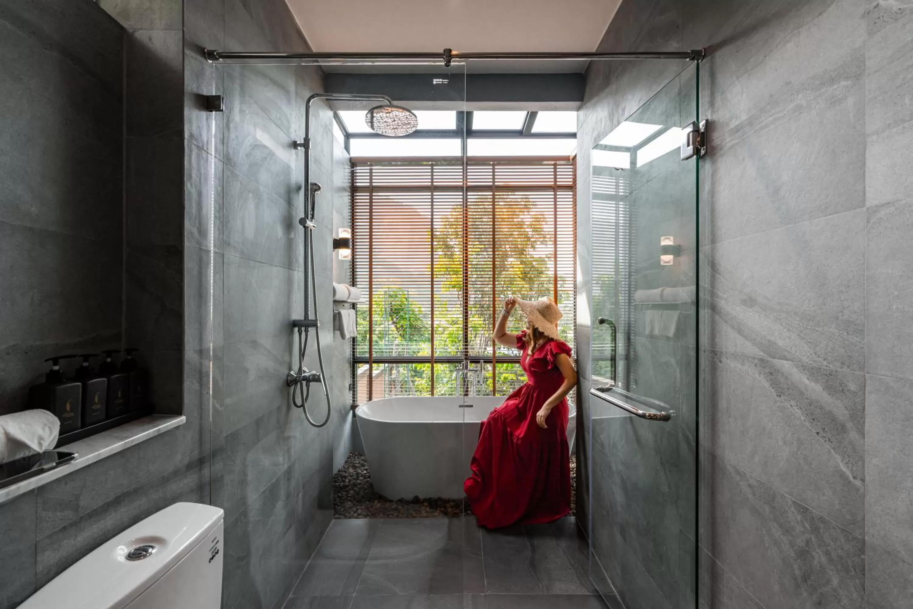 Shower in Aonang Princeville Villa Resort & Spa - GHA WellHotel-Halal Certified, Krabi, Thailand