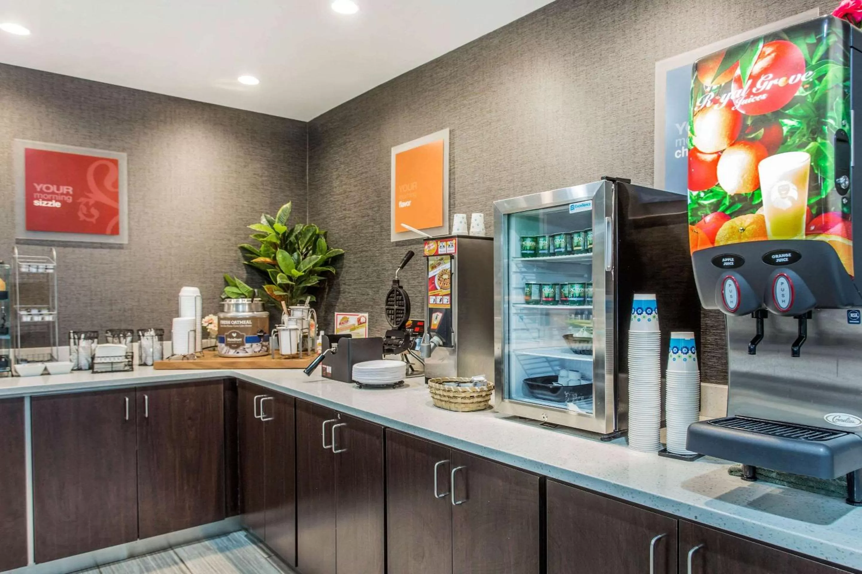 Restaurant/places to eat in MainStay Suites Greenville Airport