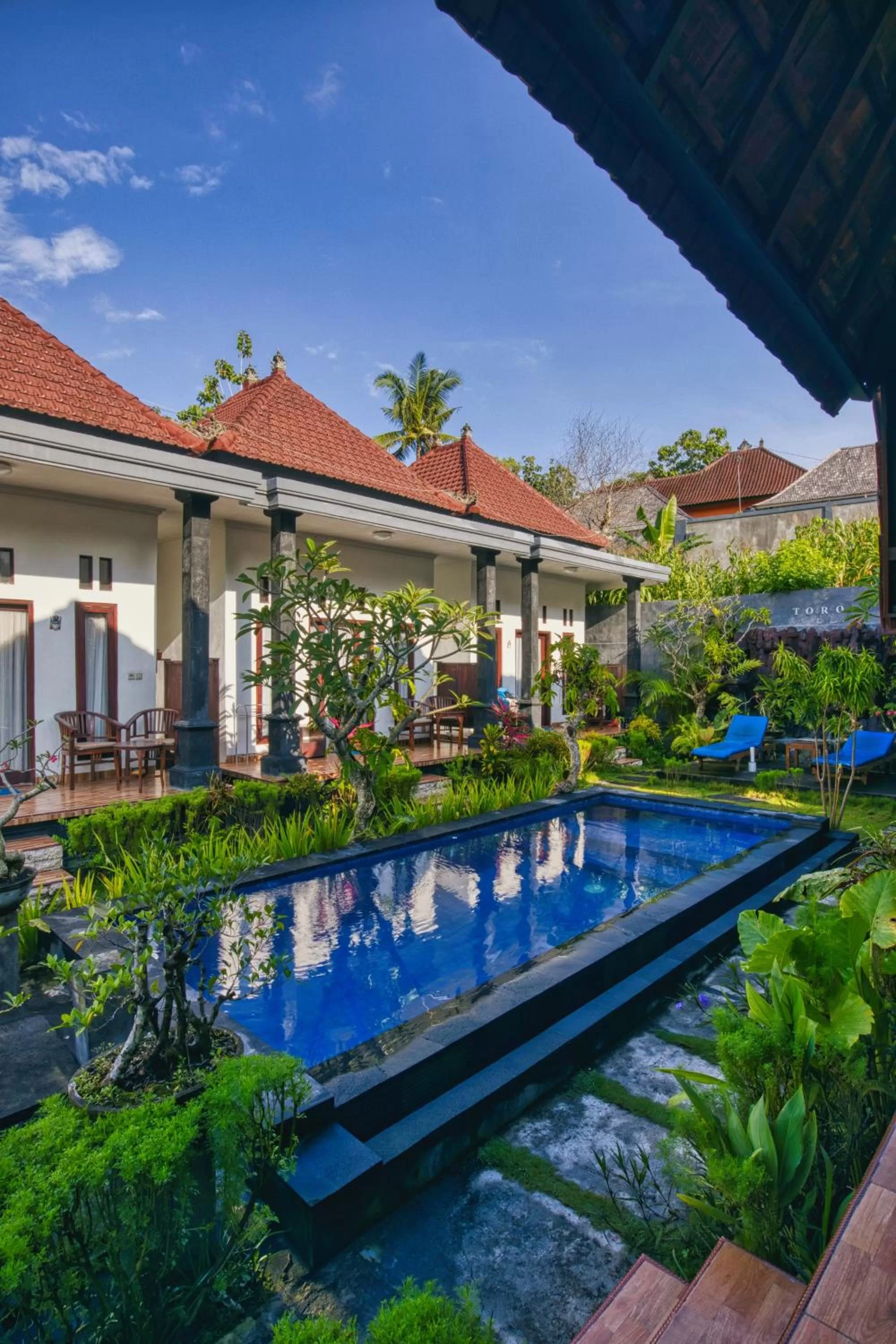 Patio in Toro Cottage