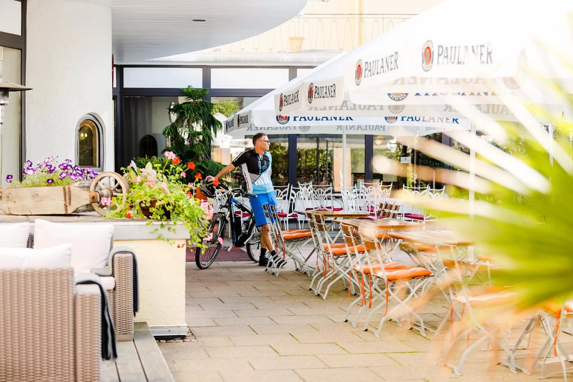 Restaurant/places to eat in Parkhotel Krone