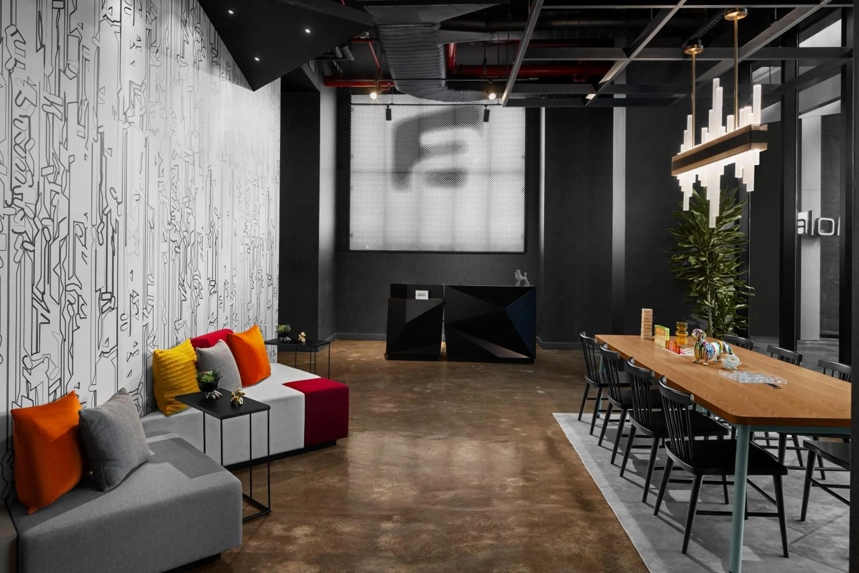 Lobby or reception in Aloft New York Chelsea