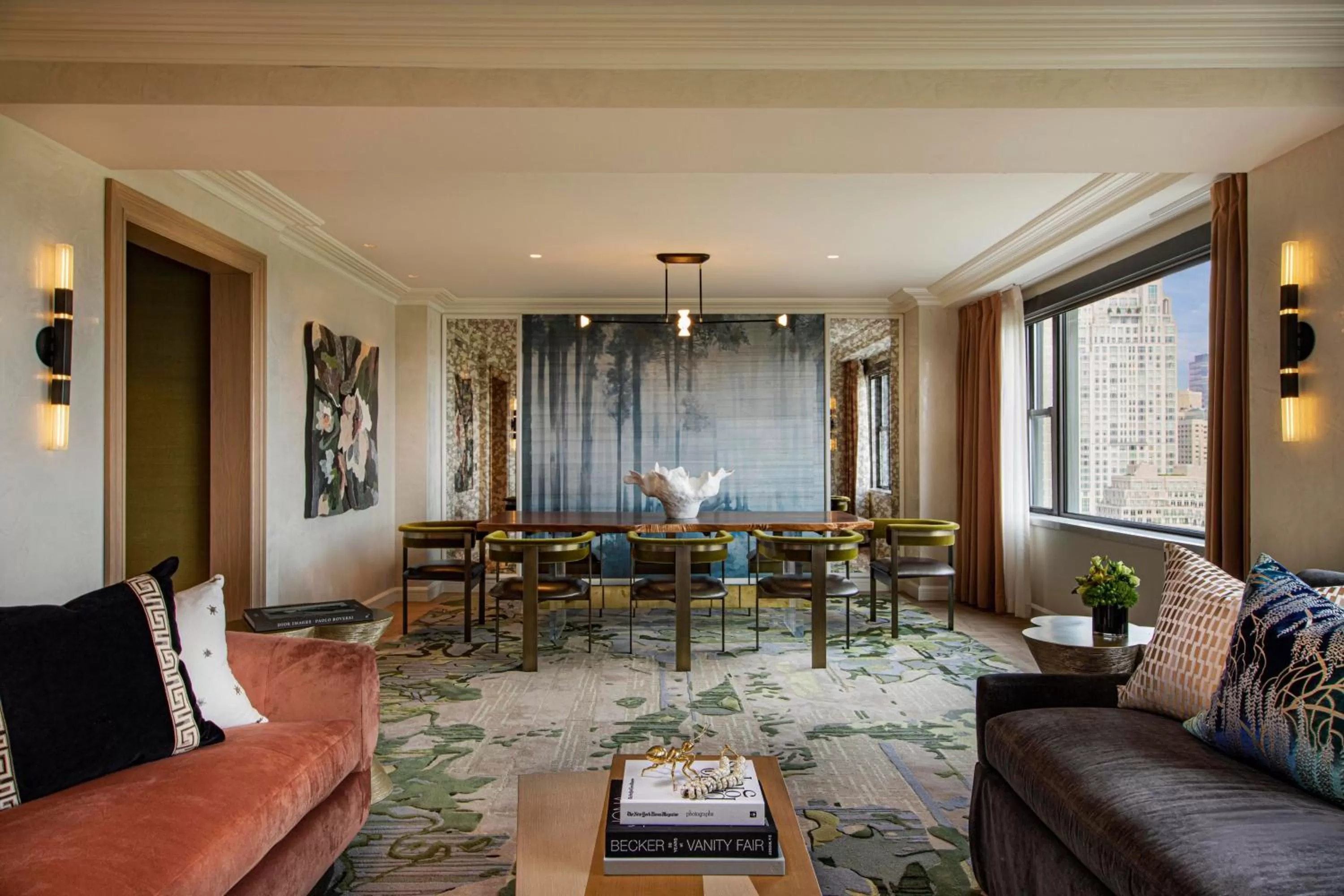Living room in JW Marriott Essex House New York