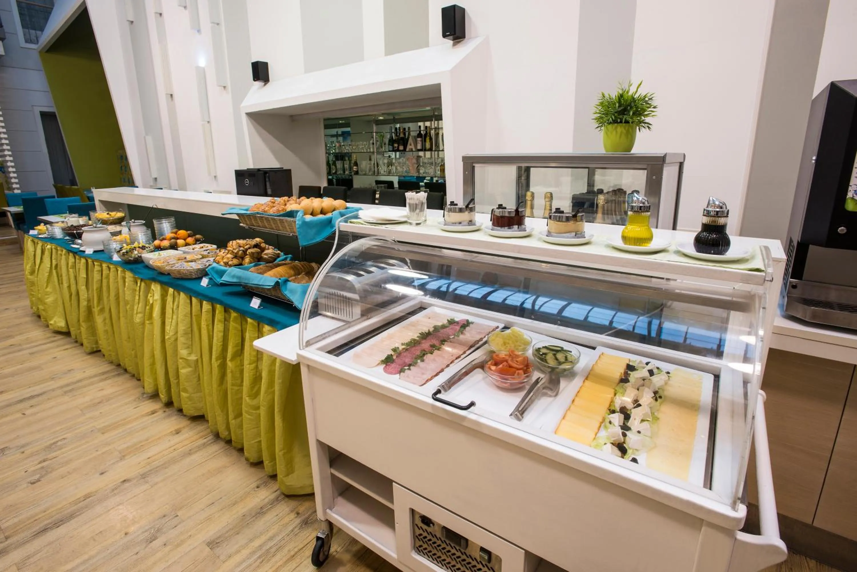 Buffet breakfast in Atrium Fashion Hotel